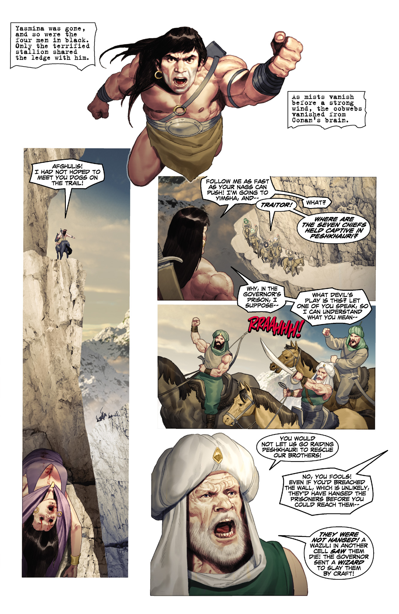 Read online Conan and the People of the Black Circle comic -  Issue #3 - 11