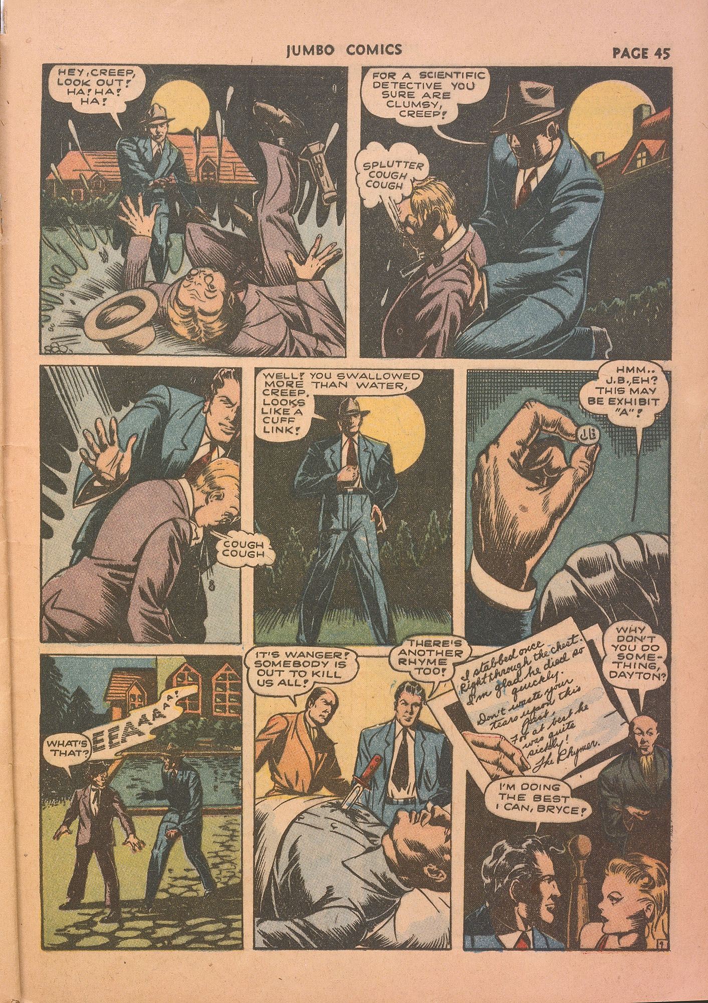 Read online Jumbo Comics comic -  Issue #46 - 47