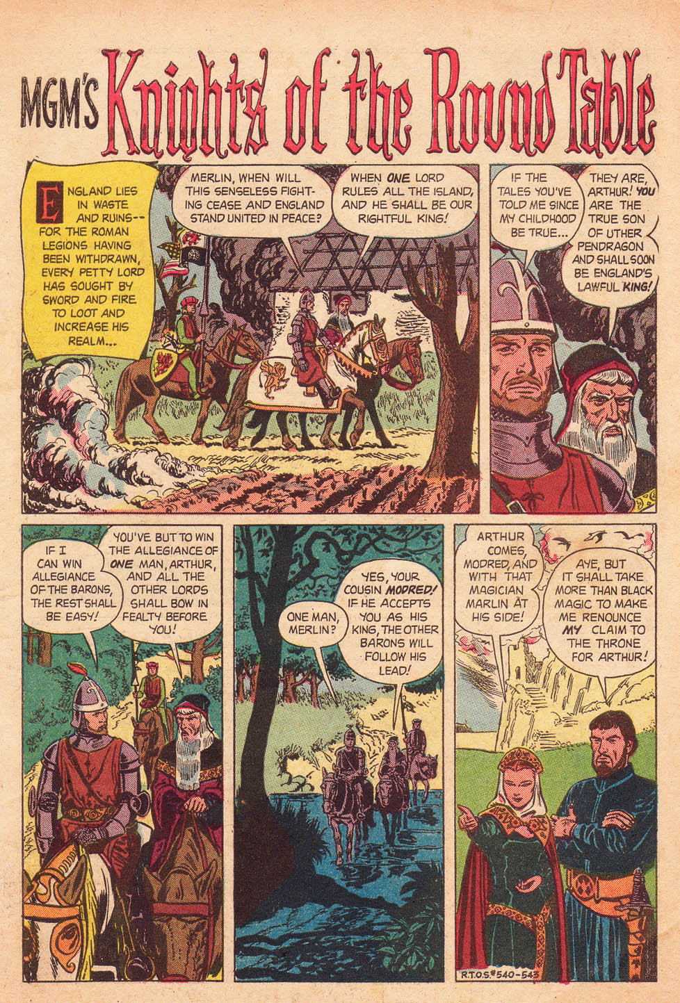 Read online Four Color Comics comic -  Issue #540 - 4