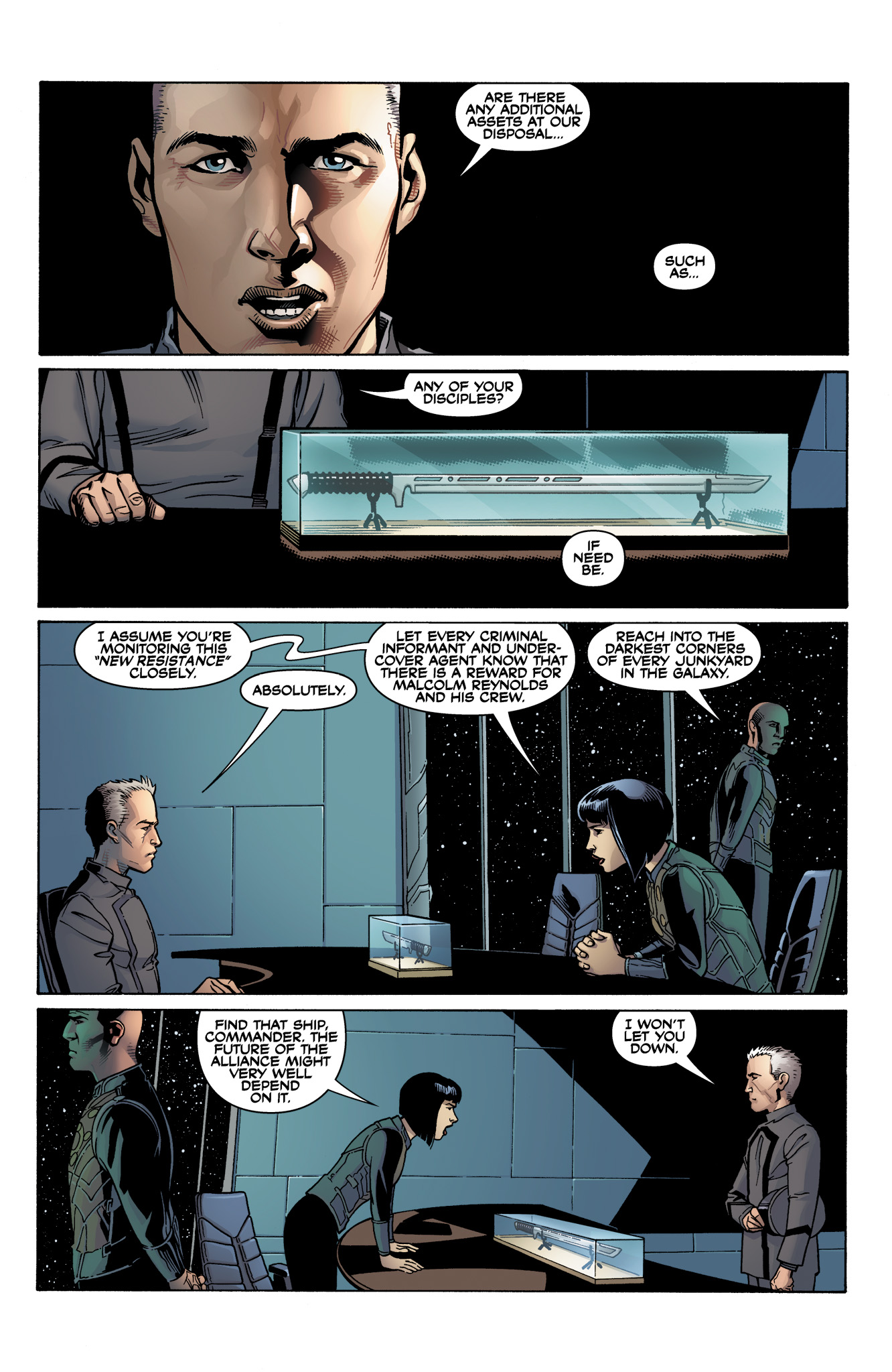 Read online Serenity: Firefly Class 03-K64  Leaves on the Wind comic -  Issue #1 - 6