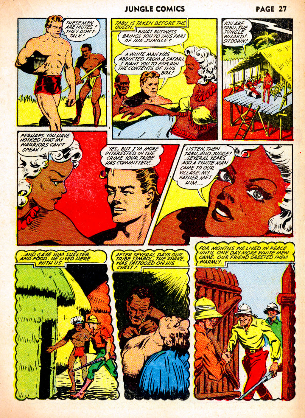 Read online Jungle Comics comic -  Issue #37 - 29