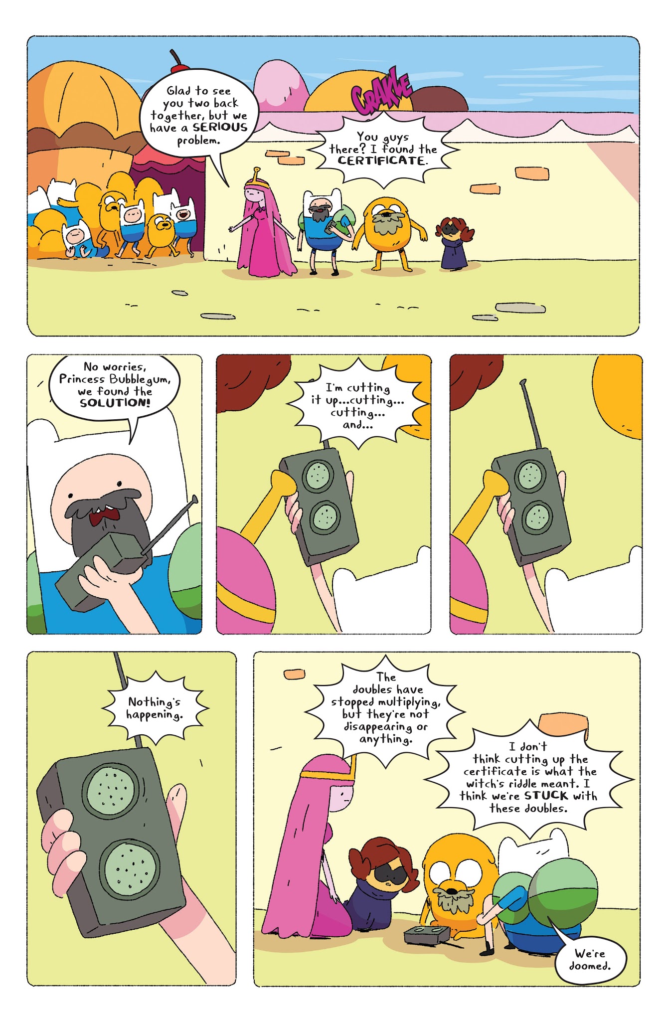 Read online Adventure Time comic -  Issue #73 - 16