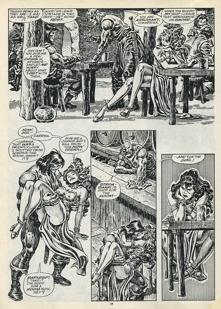 The Savage Sword Of Conan issue 196 - Page 16