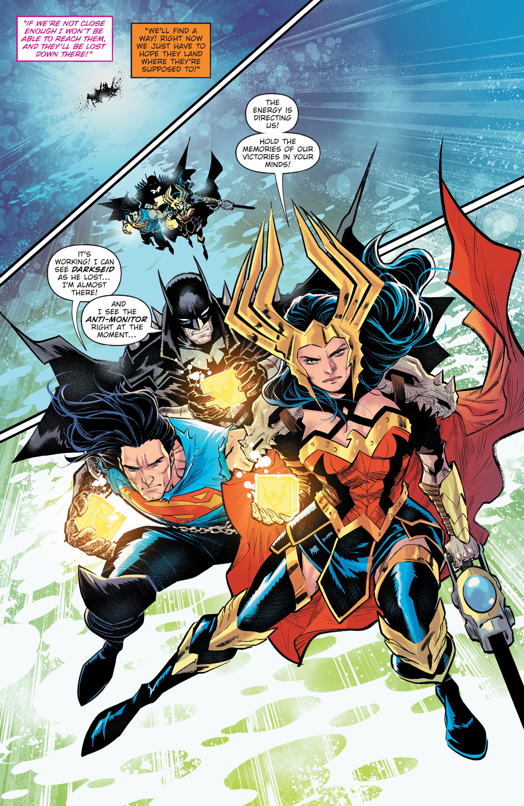 Read online Dark Nights: Death Metal comic -  Issue # _Trinity Crisis - 30