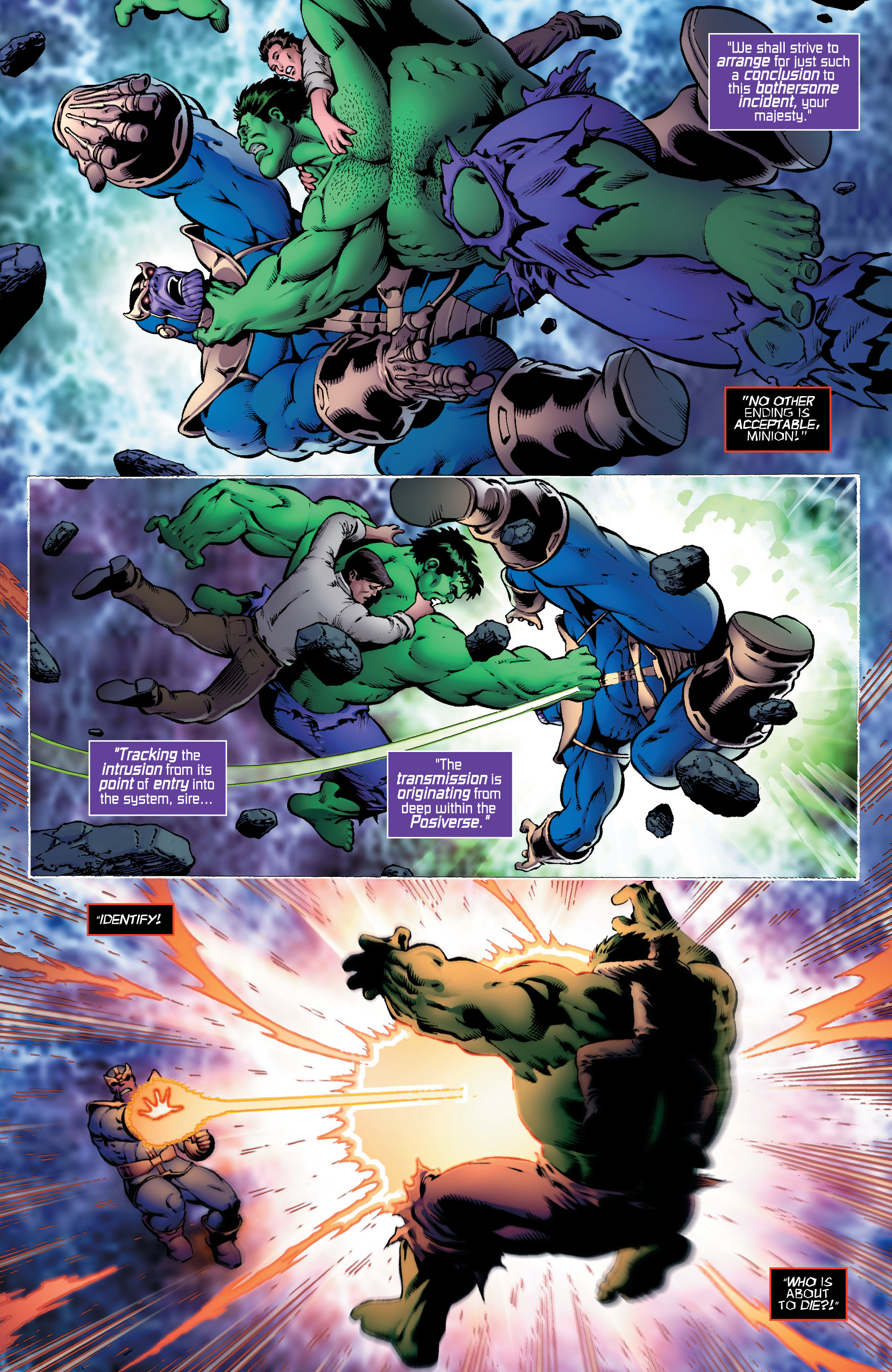 Read online Thanos Vs. Hulk comic -  Issue #2 - 16