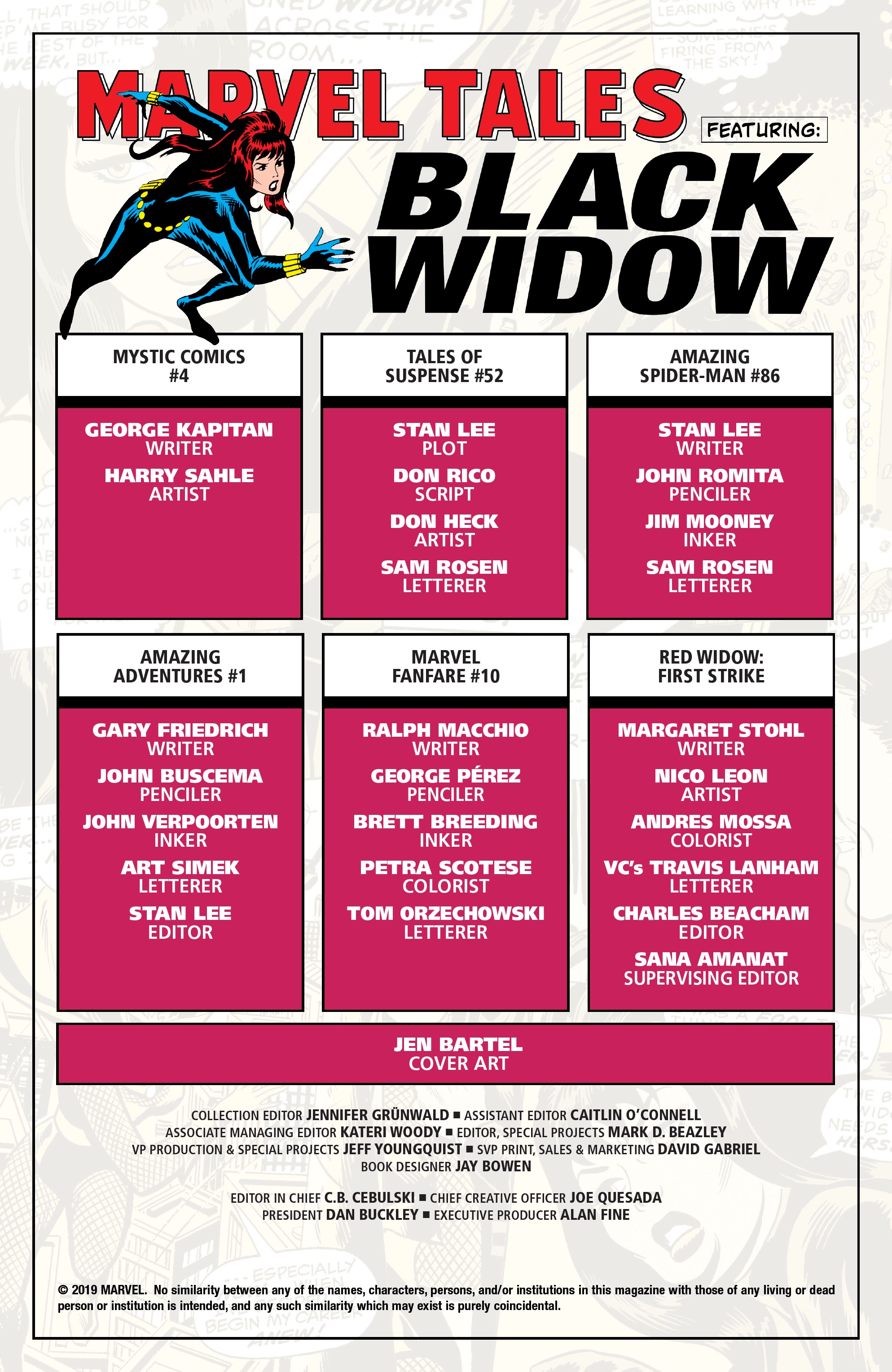 Read online Marvel Tales: Black Widow comic -  Issue # TPB - 2