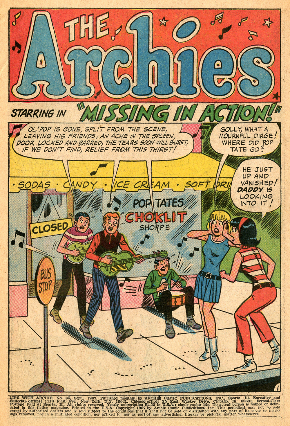 Read online Life With Archie (1958) comic -  Issue #65 - 3
