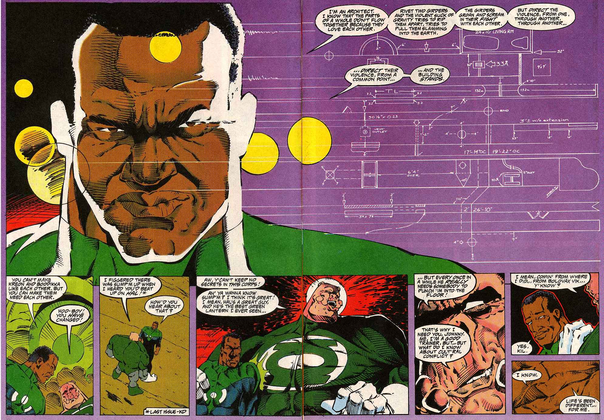 Read online Green Lantern: Mosaic comic -  Issue #6 - 26