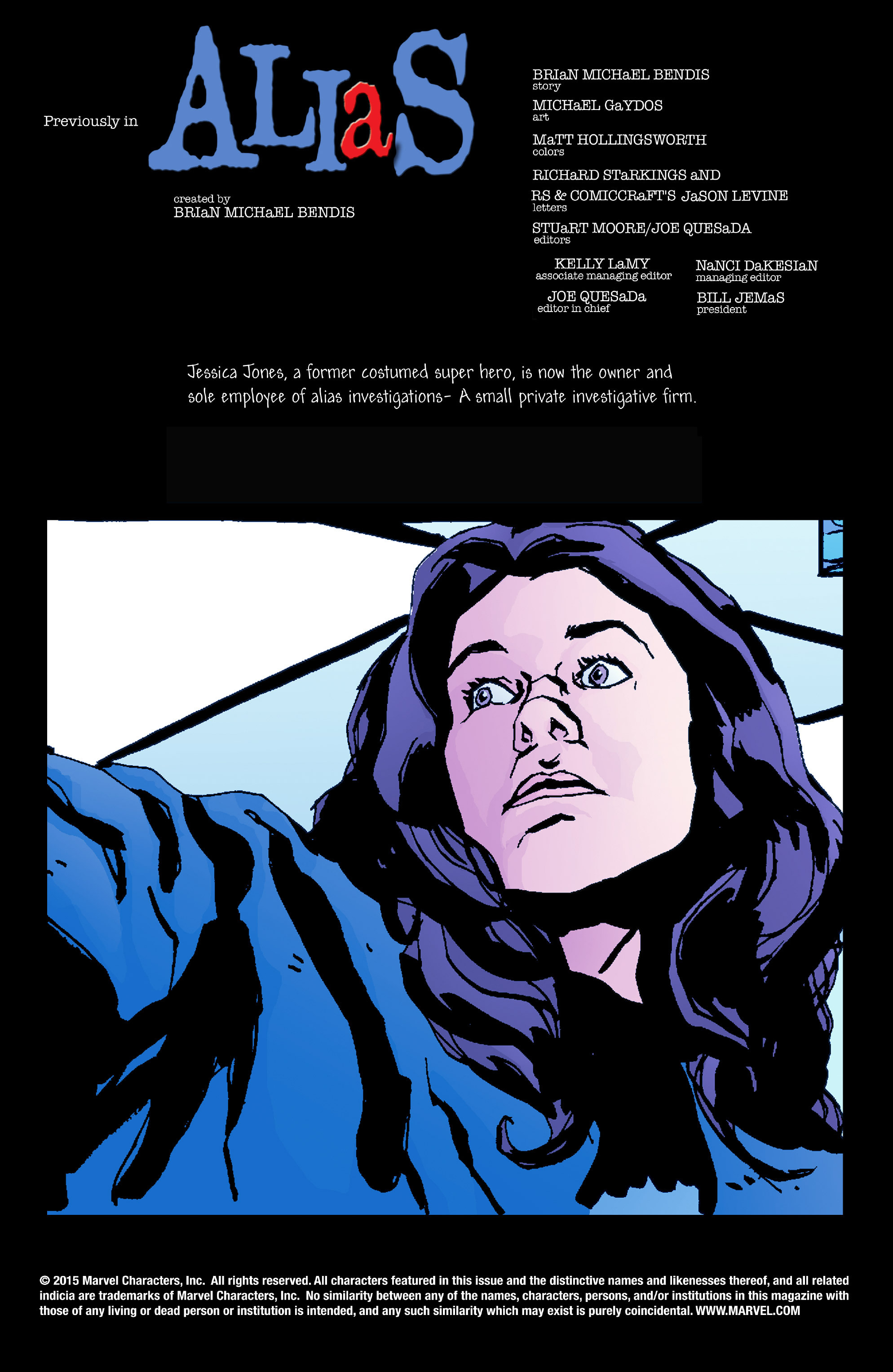Read online Alias comic -  Issue #16 - 2