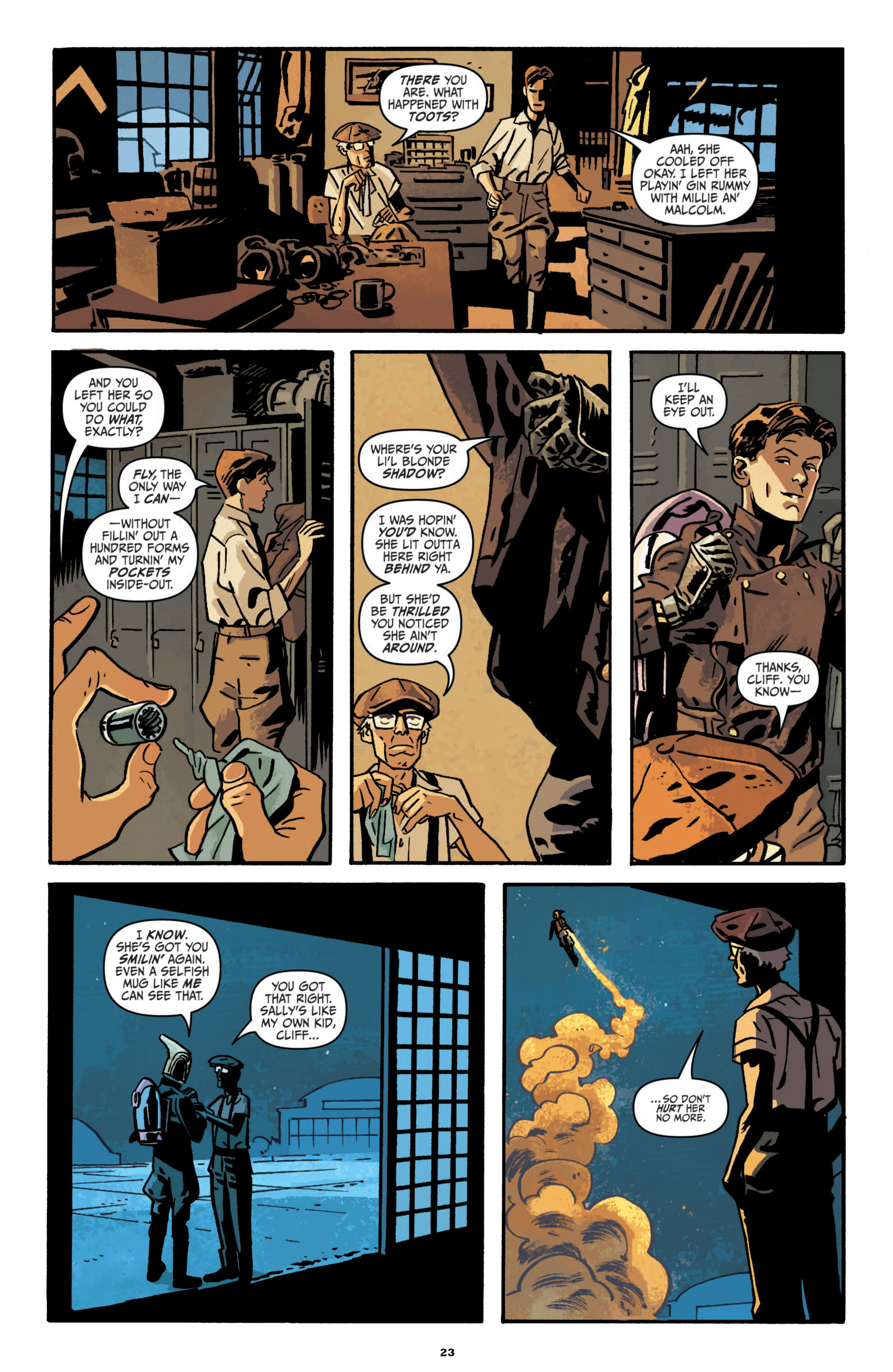 Read online The Rocketeer: Cargo of Doom comic -  Issue # TPB - 22