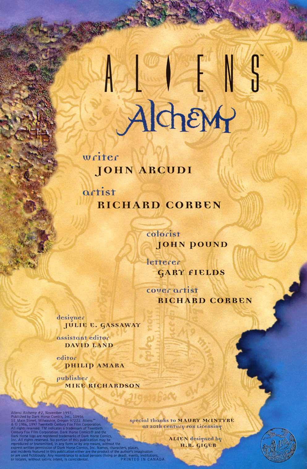 Read online Aliens: Alchemy comic -  Issue #2 - 2