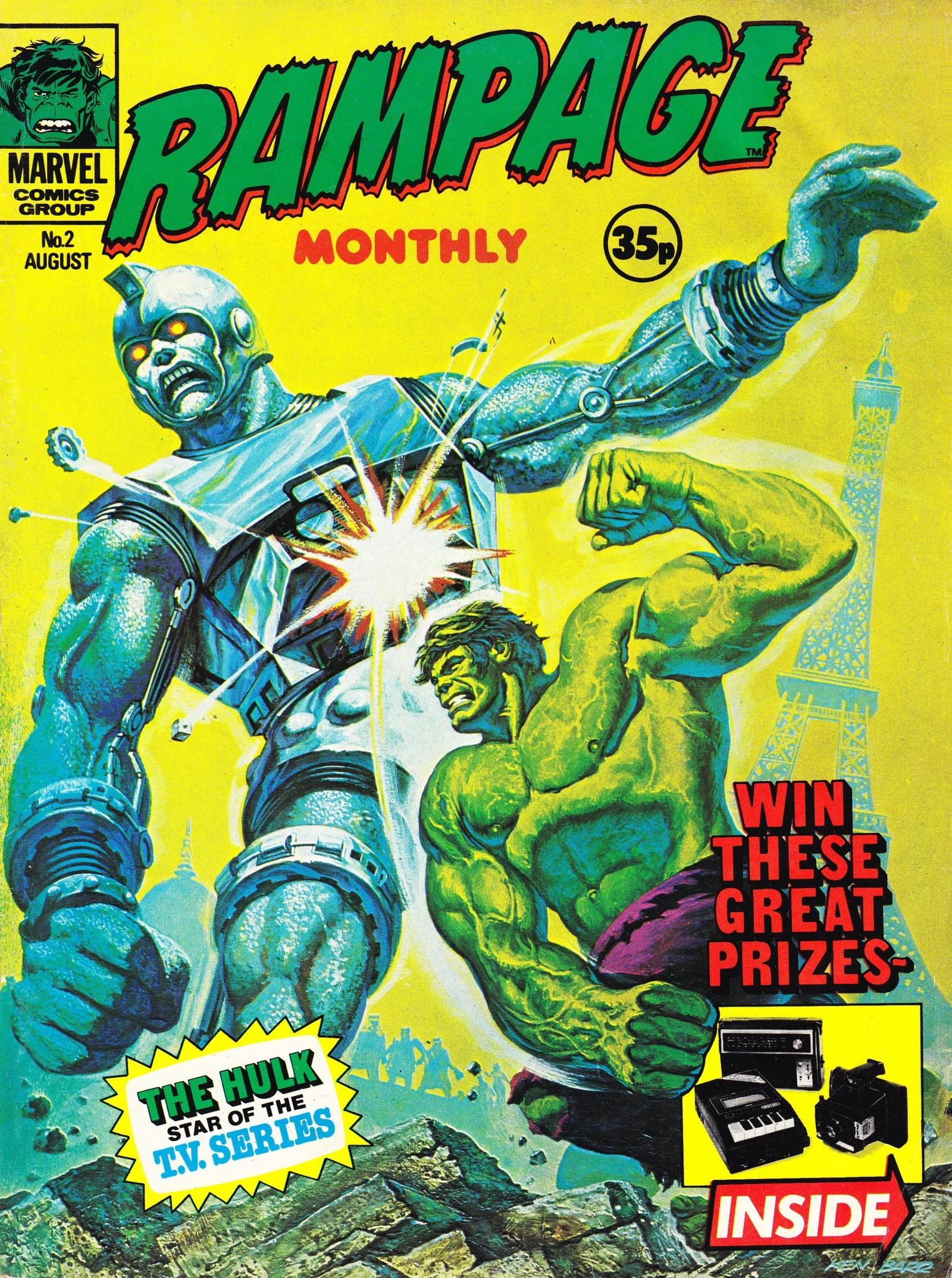 Read online Rampage Monthly comic -  Issue #2 - 1