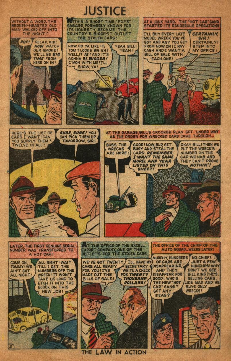 Read online Justice Comics (1948) comic -  Issue #6 - 25