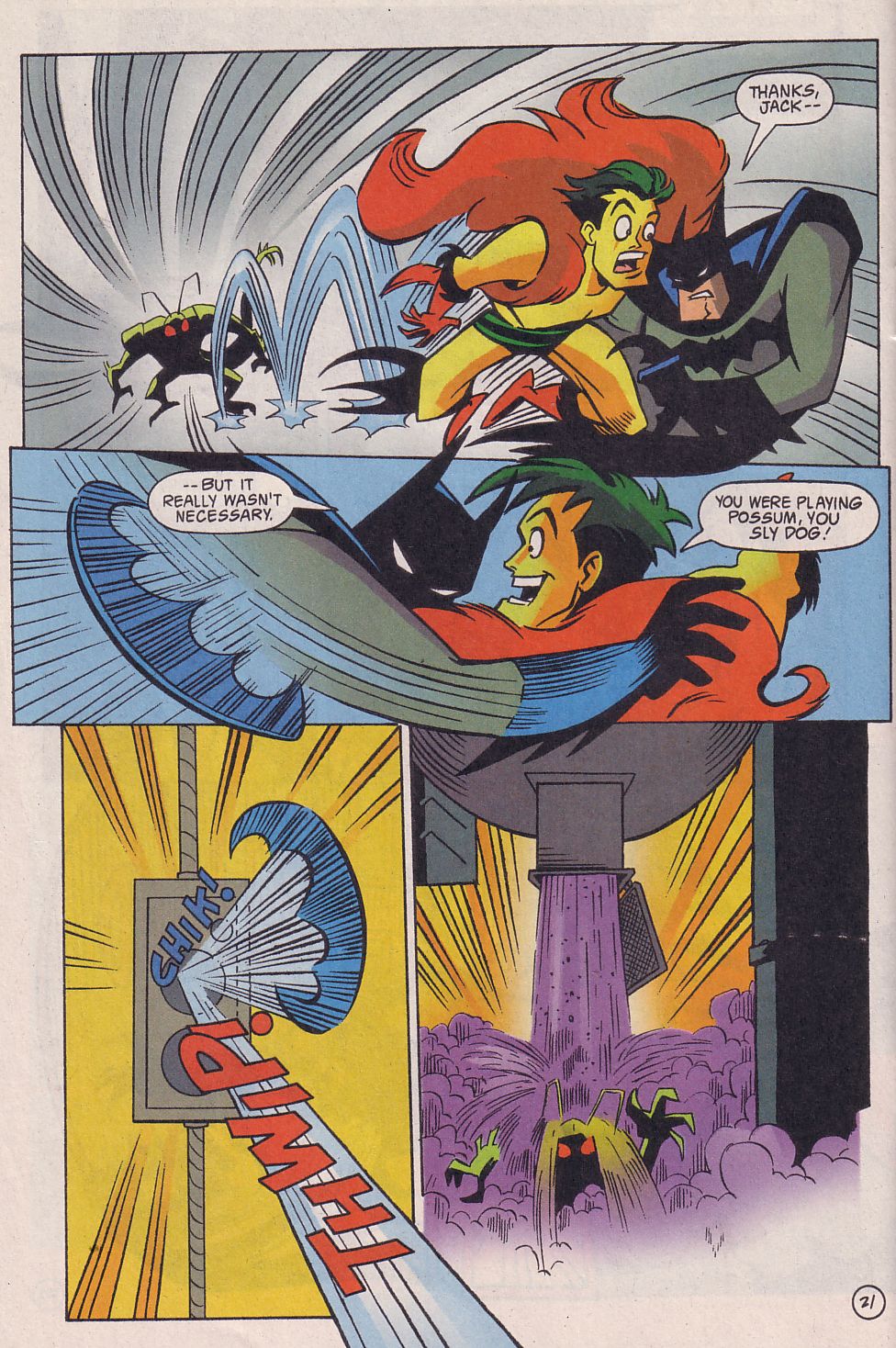 Read online Adventures in the DC Universe comic -  Issue #17 - 22