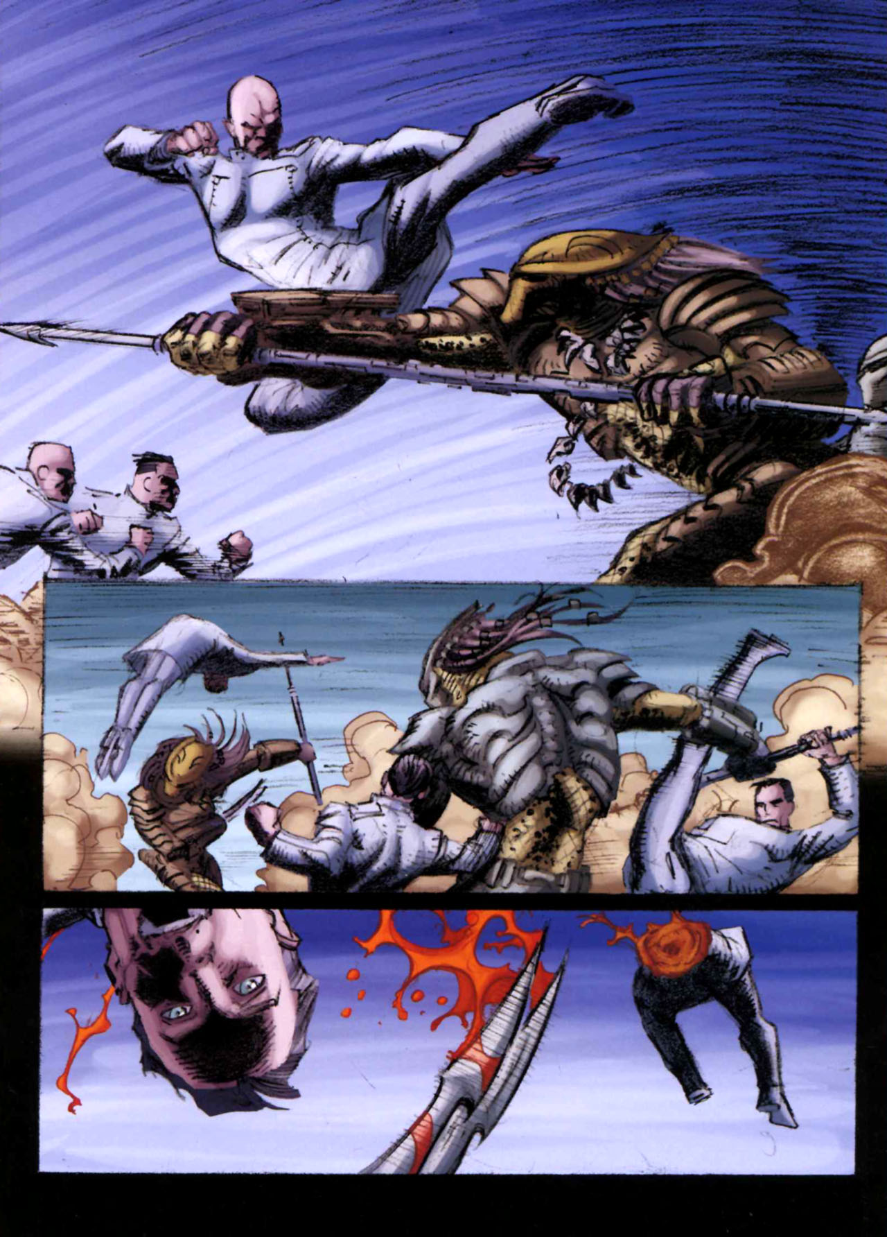 Read online Alien Vs. Predator: Civilized Beasts comic -  Issue # TPB - 53