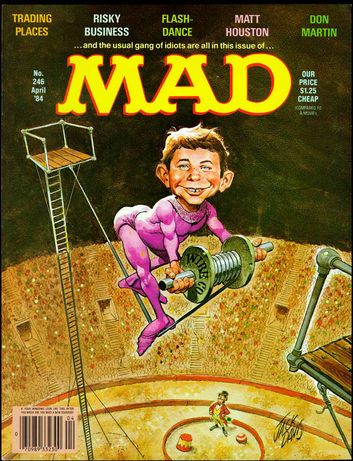 Read online MAD comic -  Issue #246 - 1