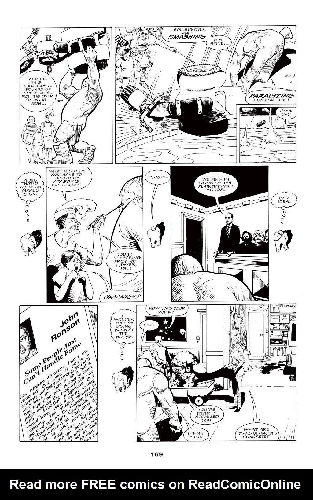 Read online Concrete (2005) comic -  Issue # TPB 4 - 168