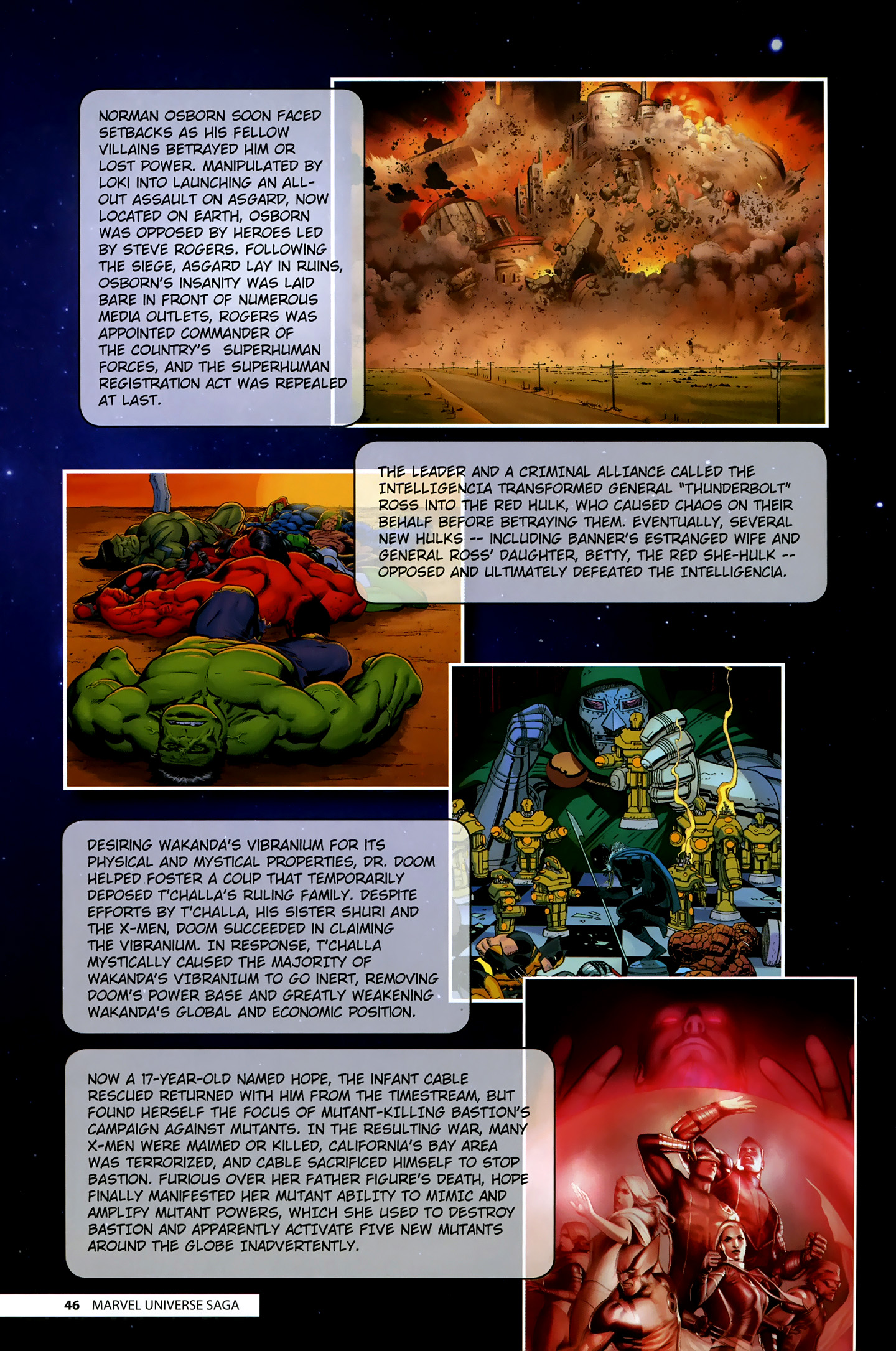 Read online History of the Marvel Universe (2012) comic -  Issue # Full - 45