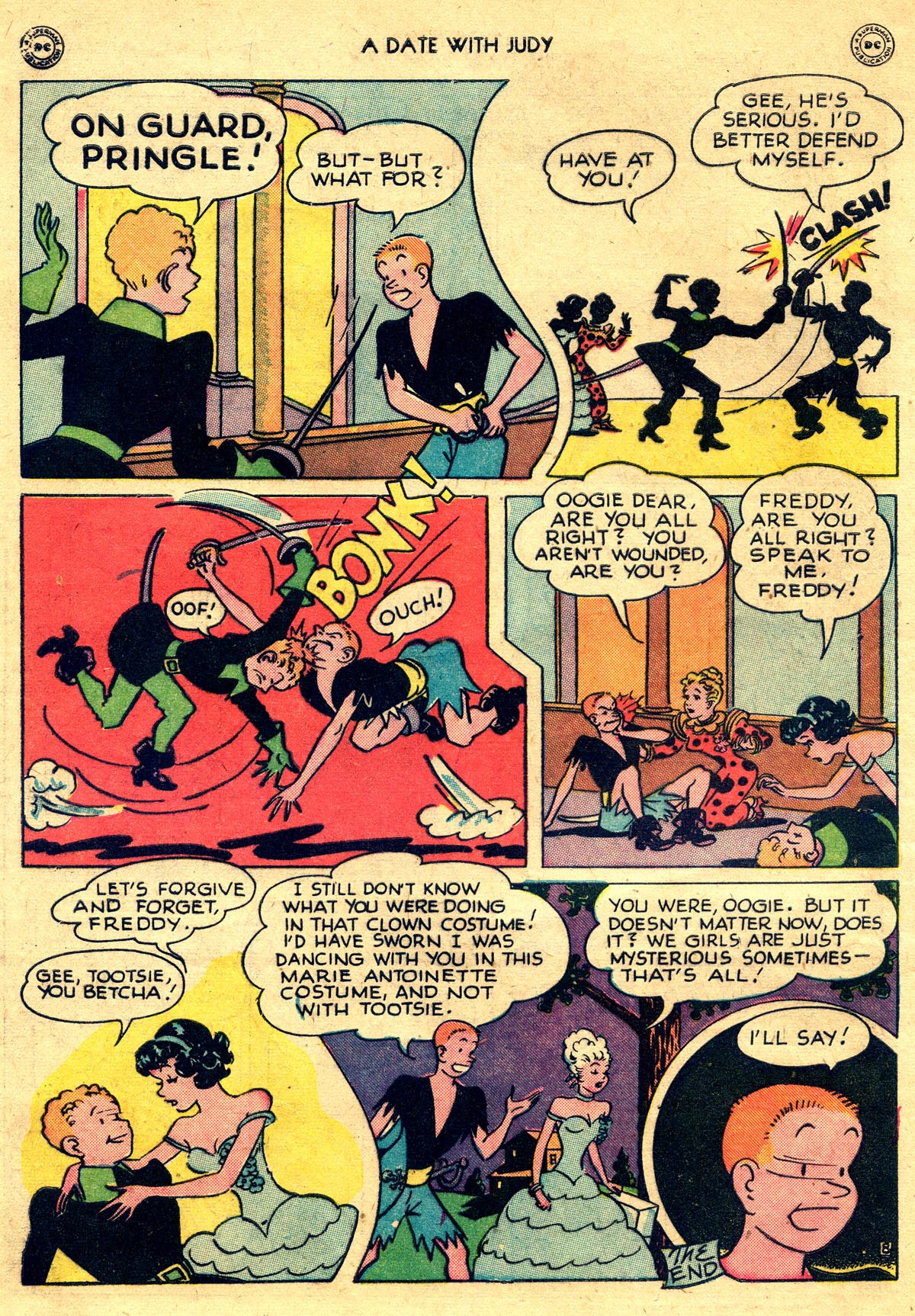 Read online A Date with Judy comic -  Issue #4 - 10