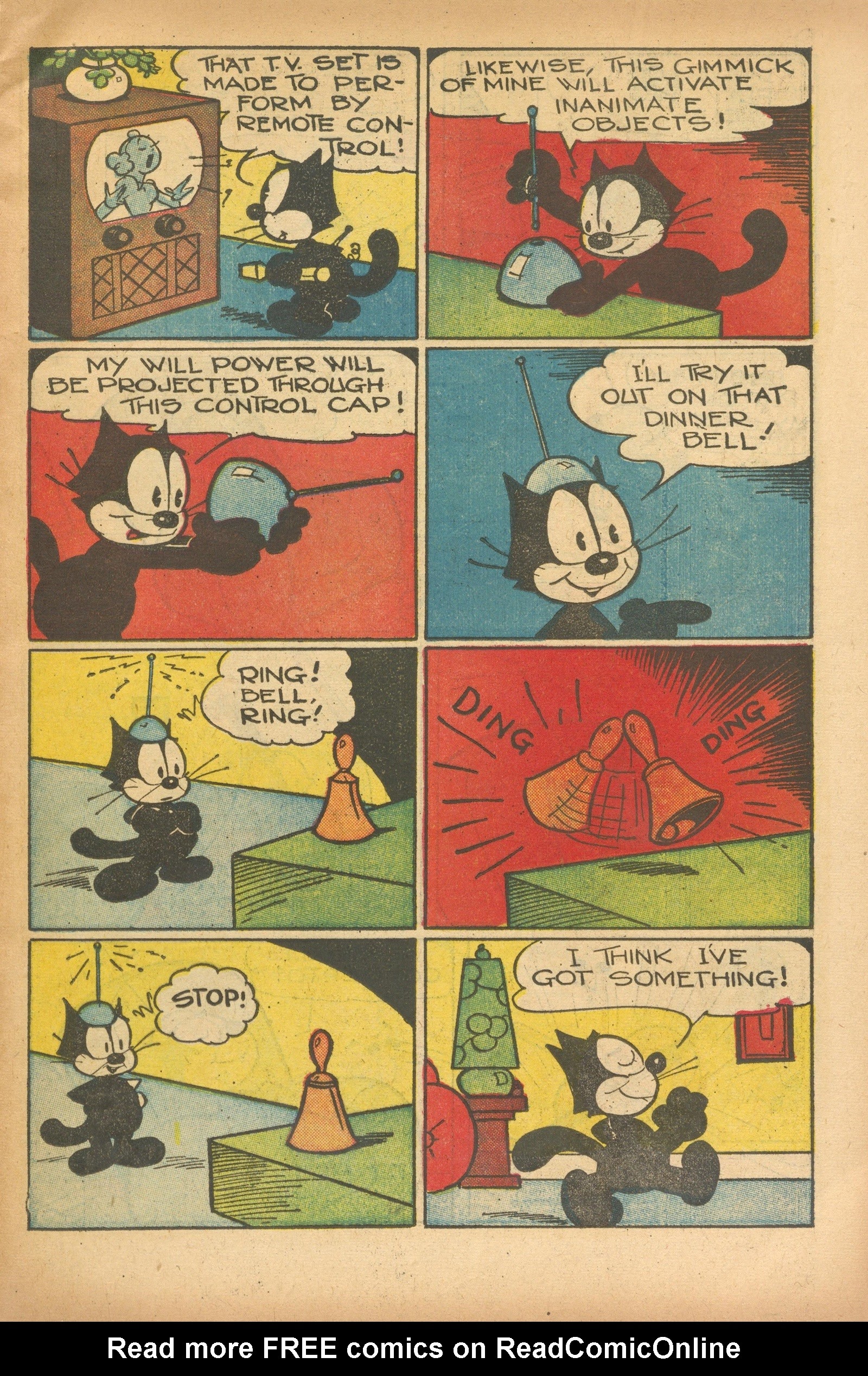 Read online Felix the Cat (1951) comic -  Issue #21 - 21