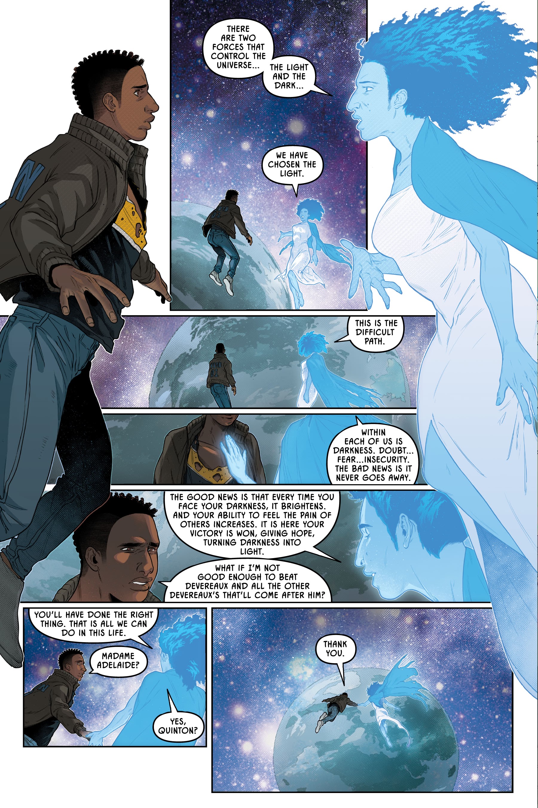Read online Quincredible: The Hero Within comic -  Issue # TPB - 111