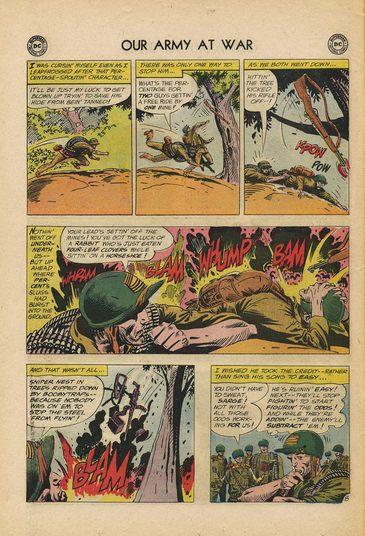 Read online Our Army at War (1952) comic -  Issue #134 - 10