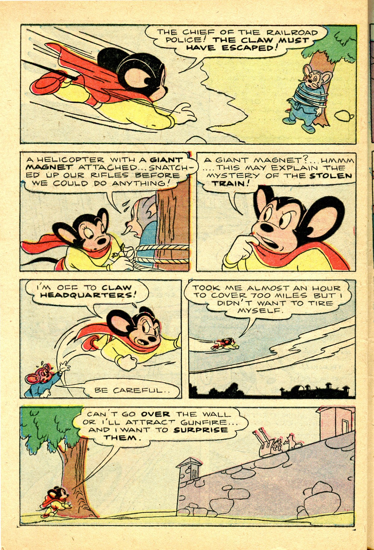 Read online Paul Terry's Mighty Mouse Comics comic -  Issue #44 - 88