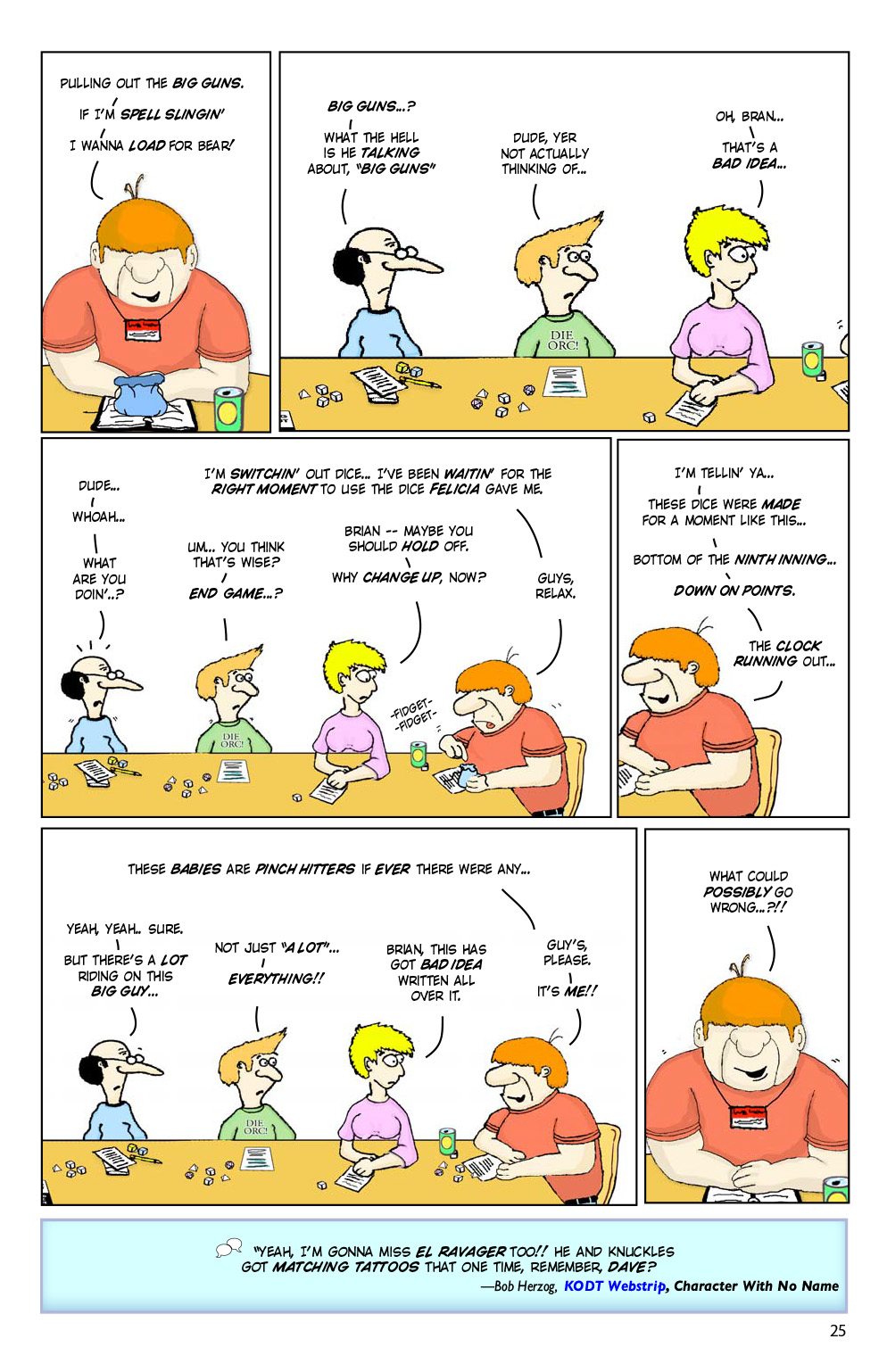 Read online Knights of the Dinner Table comic -  Issue #192 - 27