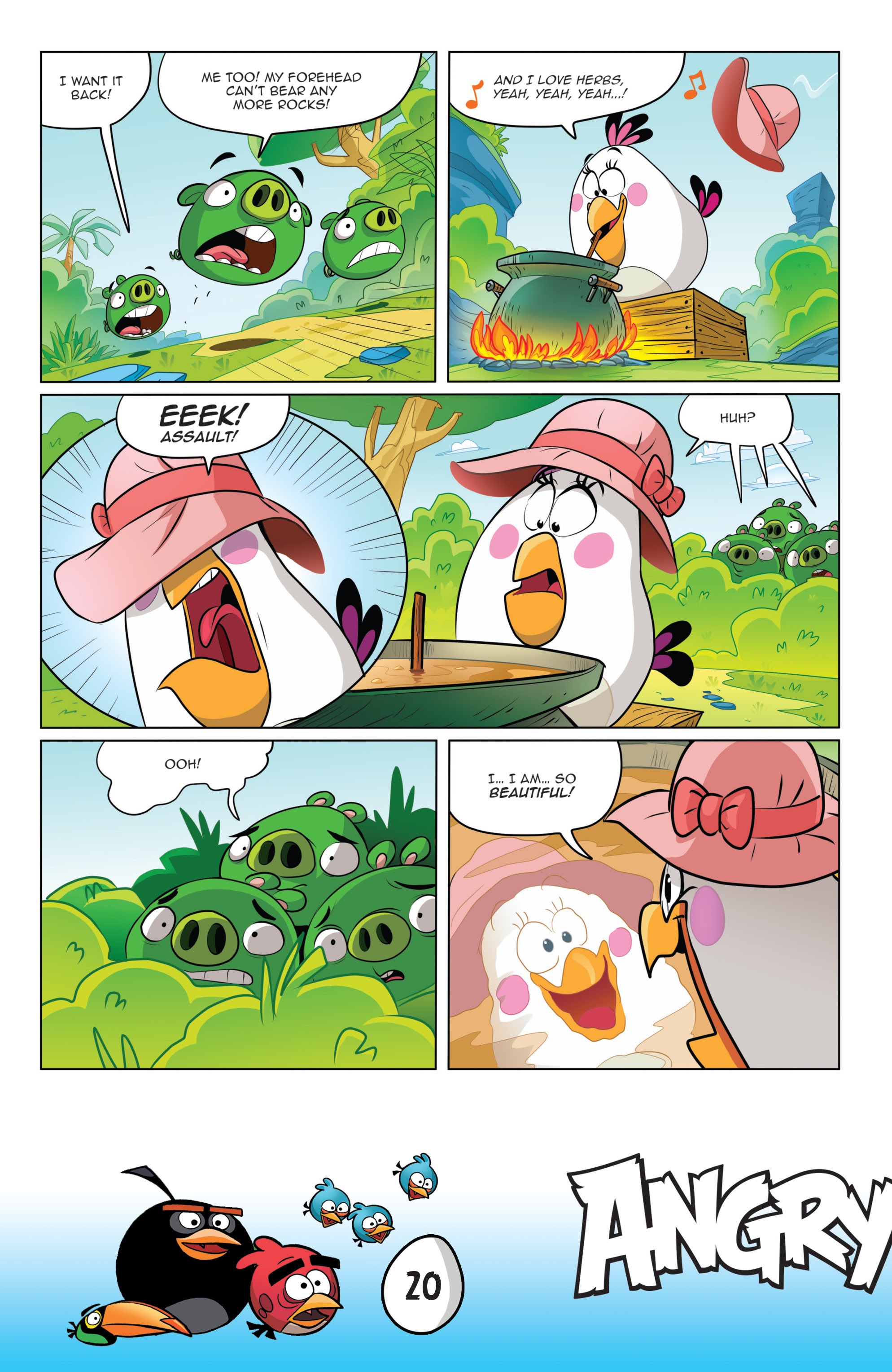 Read online Angry Birds Comics: Game Play comic -  Issue #1 - 22