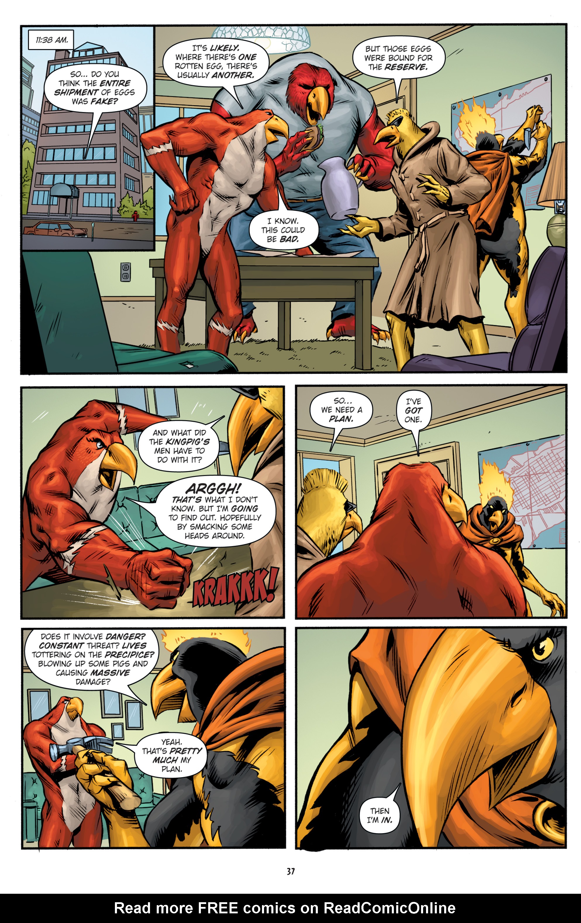 Read online Super Angry Birds comic -  Issue # TPB - 37