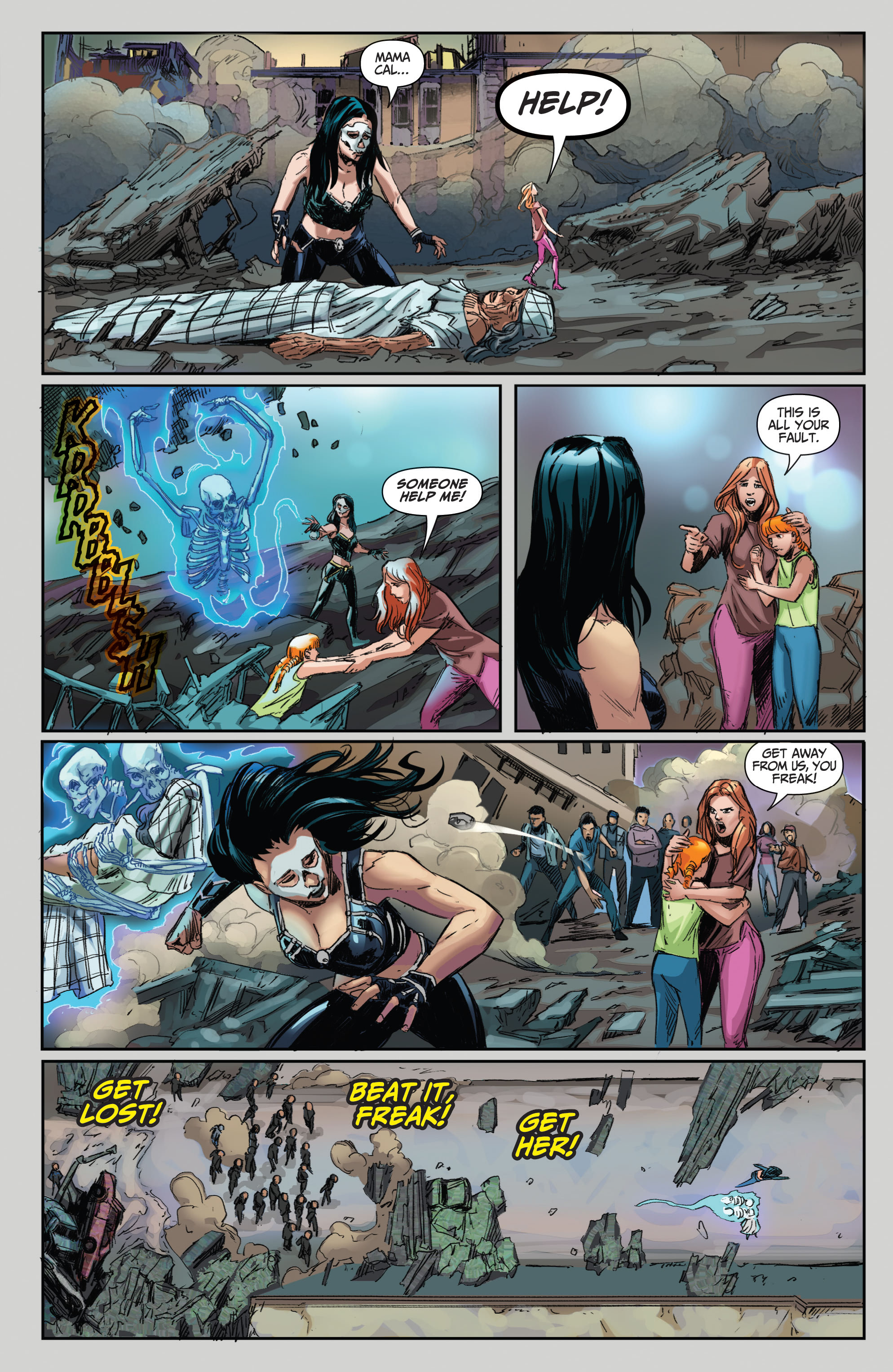Read online Grimm Spotlight: Mystere: Voodoo Dawn comic -  Issue # Full - 21