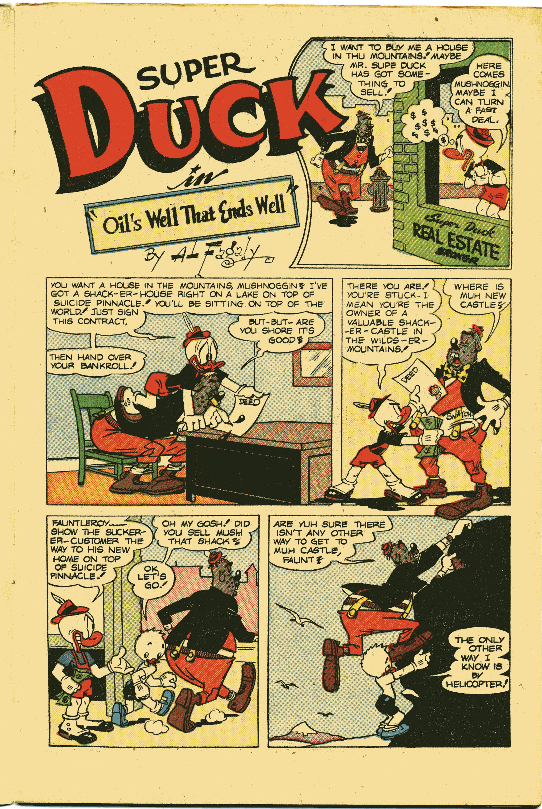 Read online Super Duck Comics comic -  Issue #48 - 3