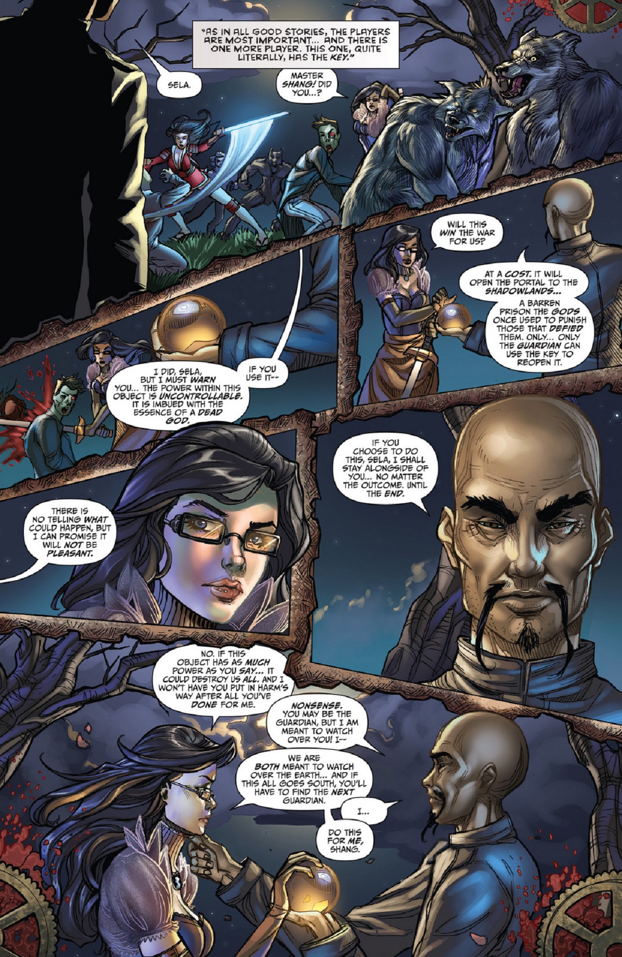 Read online Grimm Fairy Tales: Unleashed comic -  Issue #0 - 10