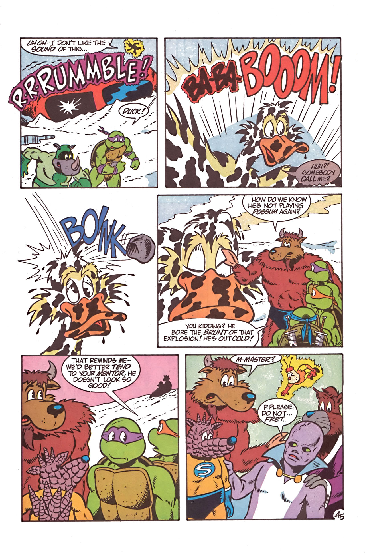 Read online Teenage Mutant Ninja Turtles Meet The Conservation Corps comic -  Issue # Full - 51