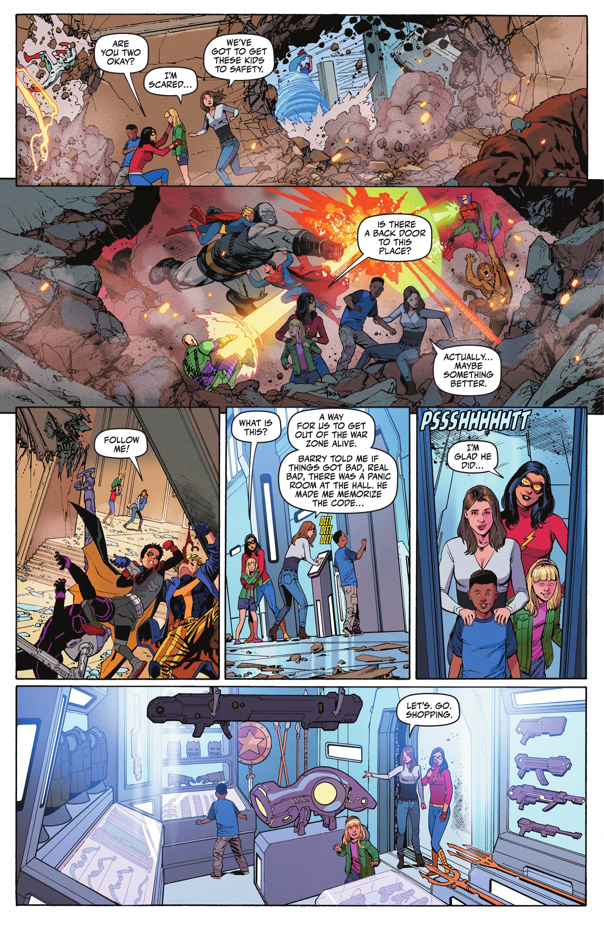 Read online Dark Crisis: War Zone comic -  Issue #1 - 7