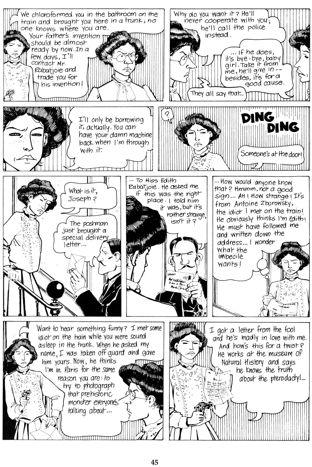 Read online The Extraordinary Adventures of Adele Blanc-Sec comic -  Issue #1 - 26