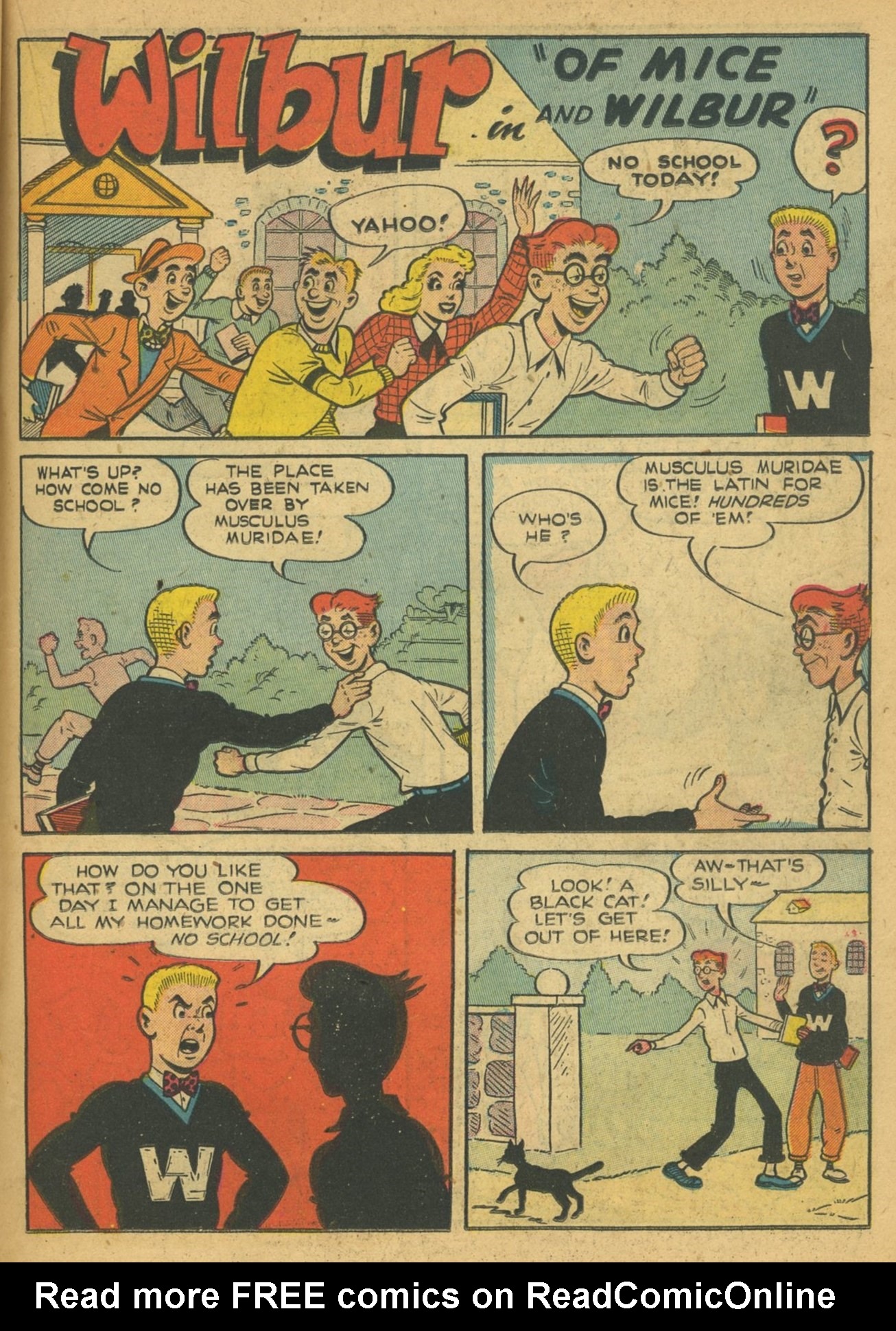 Read online Wilbur Comics comic -  Issue #24 - 27