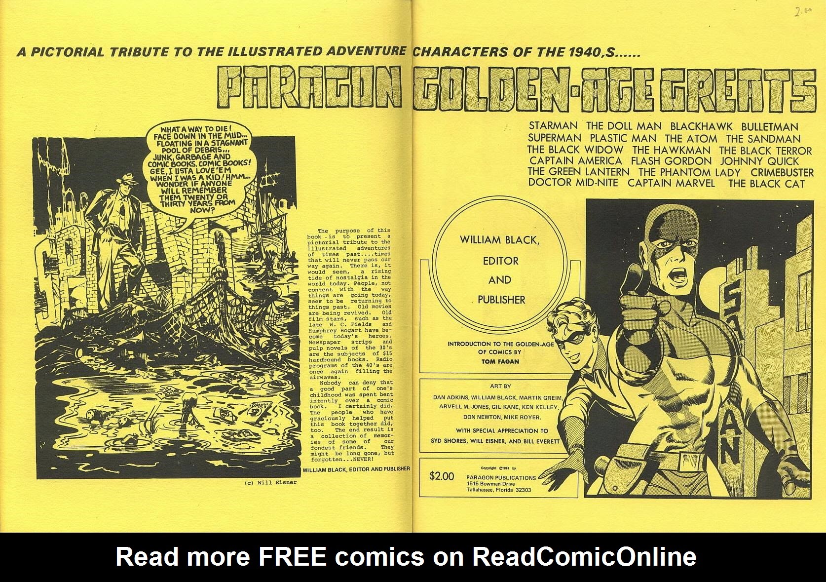Read online Paragon Golden Age Greats comic -  Issue # Full - 2