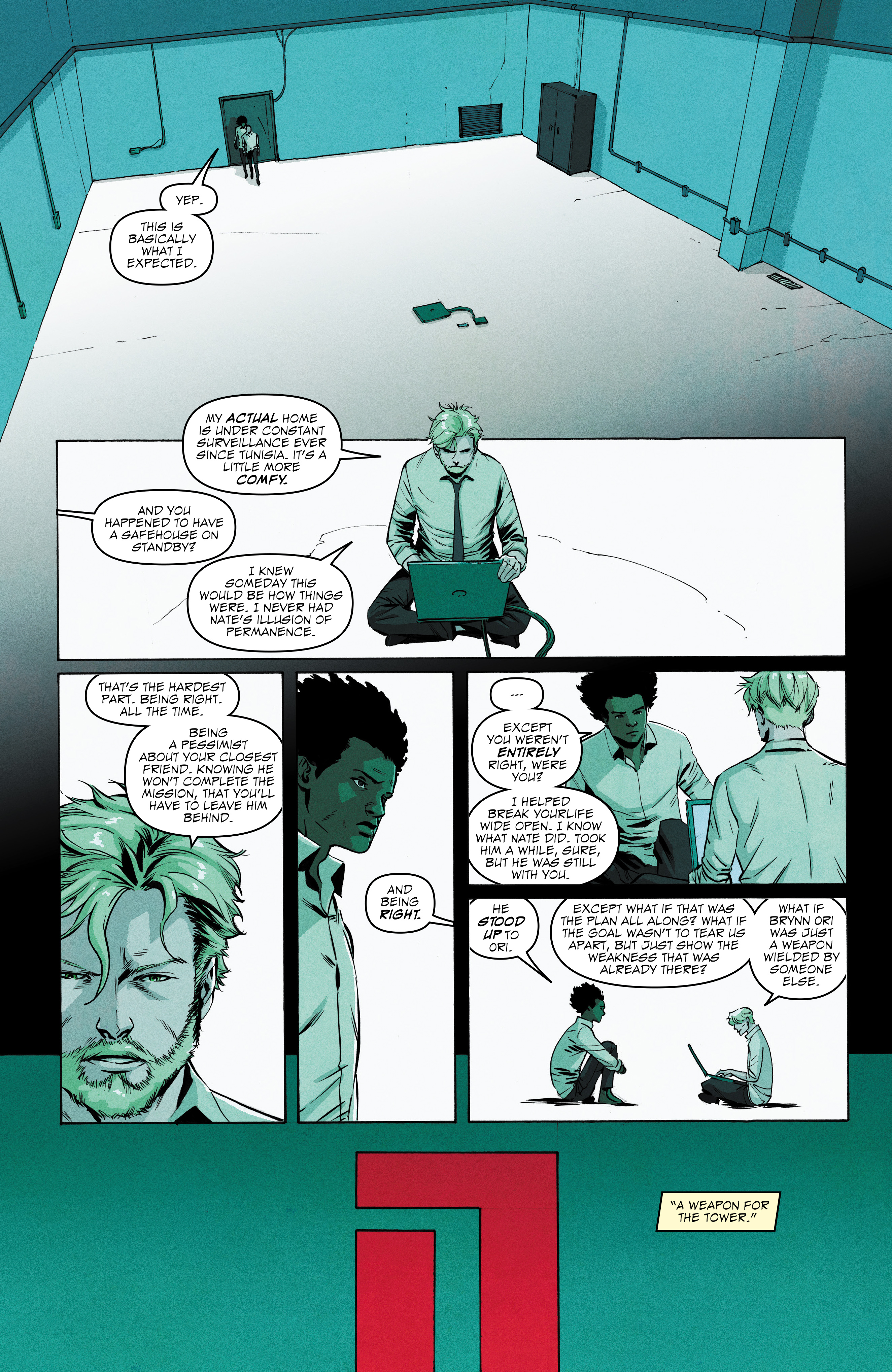 Read online Hacktivist Volume 2 comic -  Issue #5 - 4