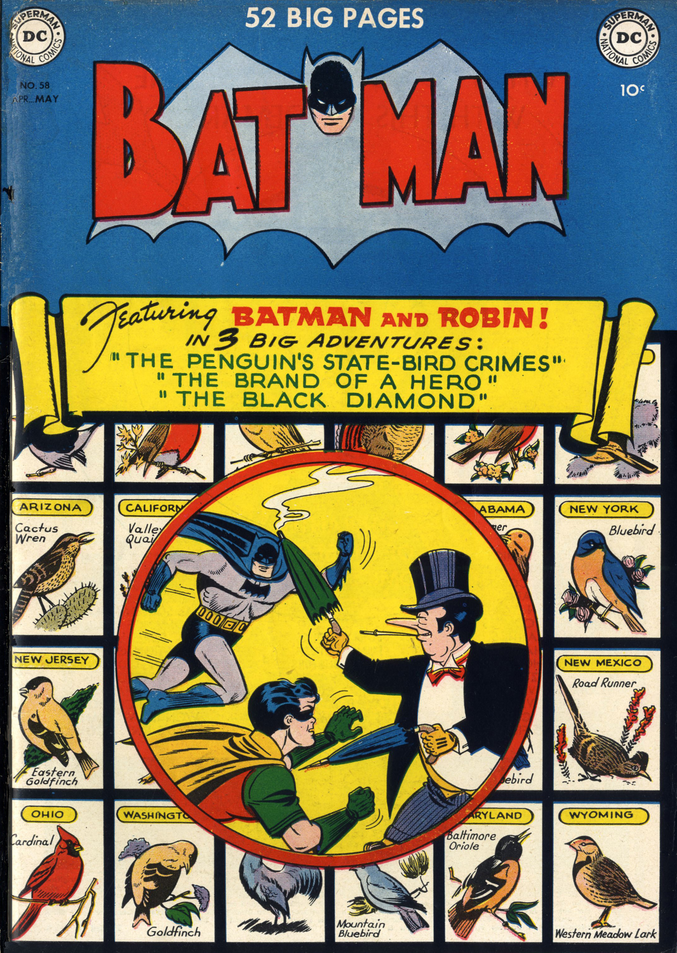 Read online Batman (1940) comic -  Issue #58 - 1