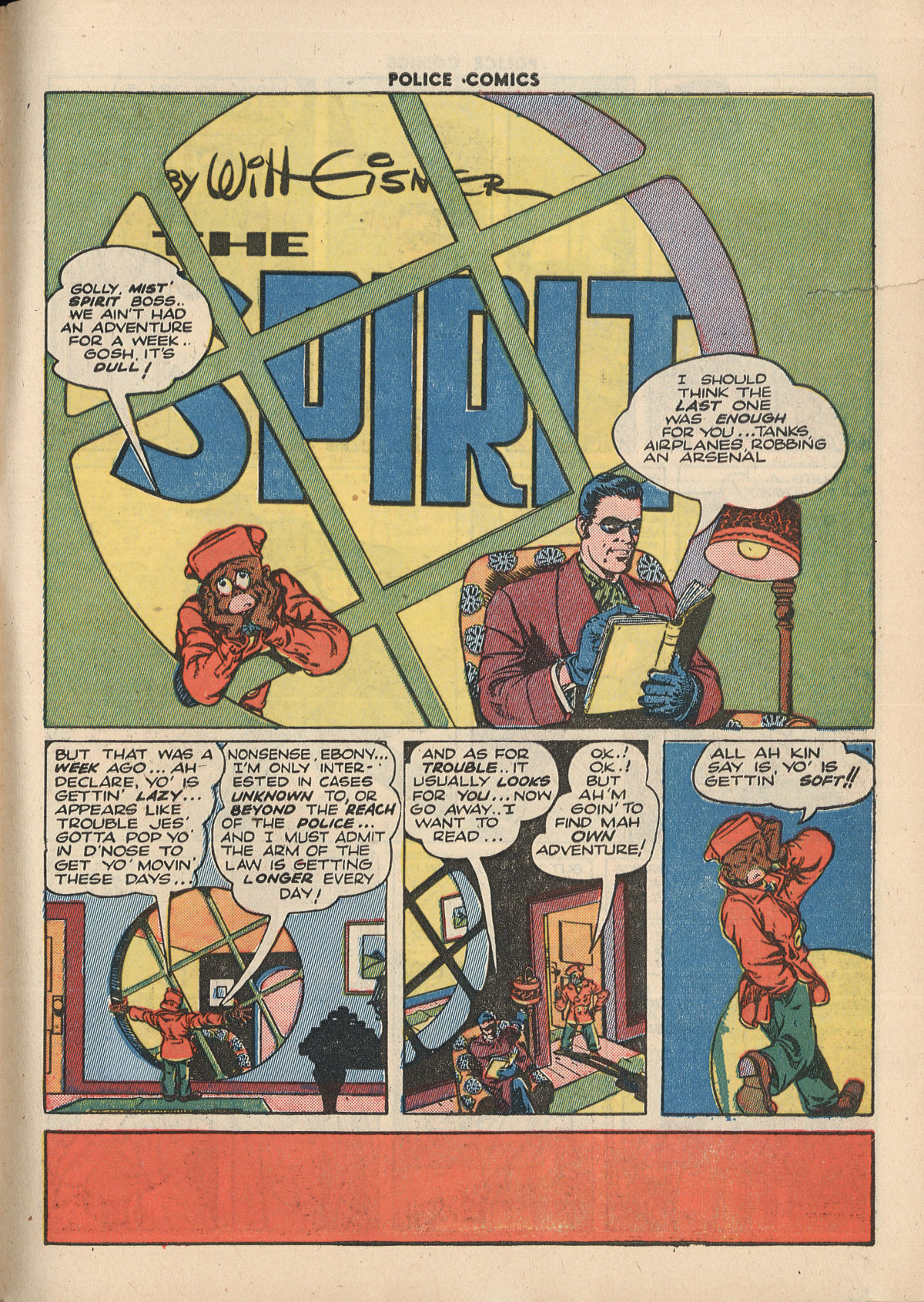 Read online Police Comics comic -  Issue #37 - 51