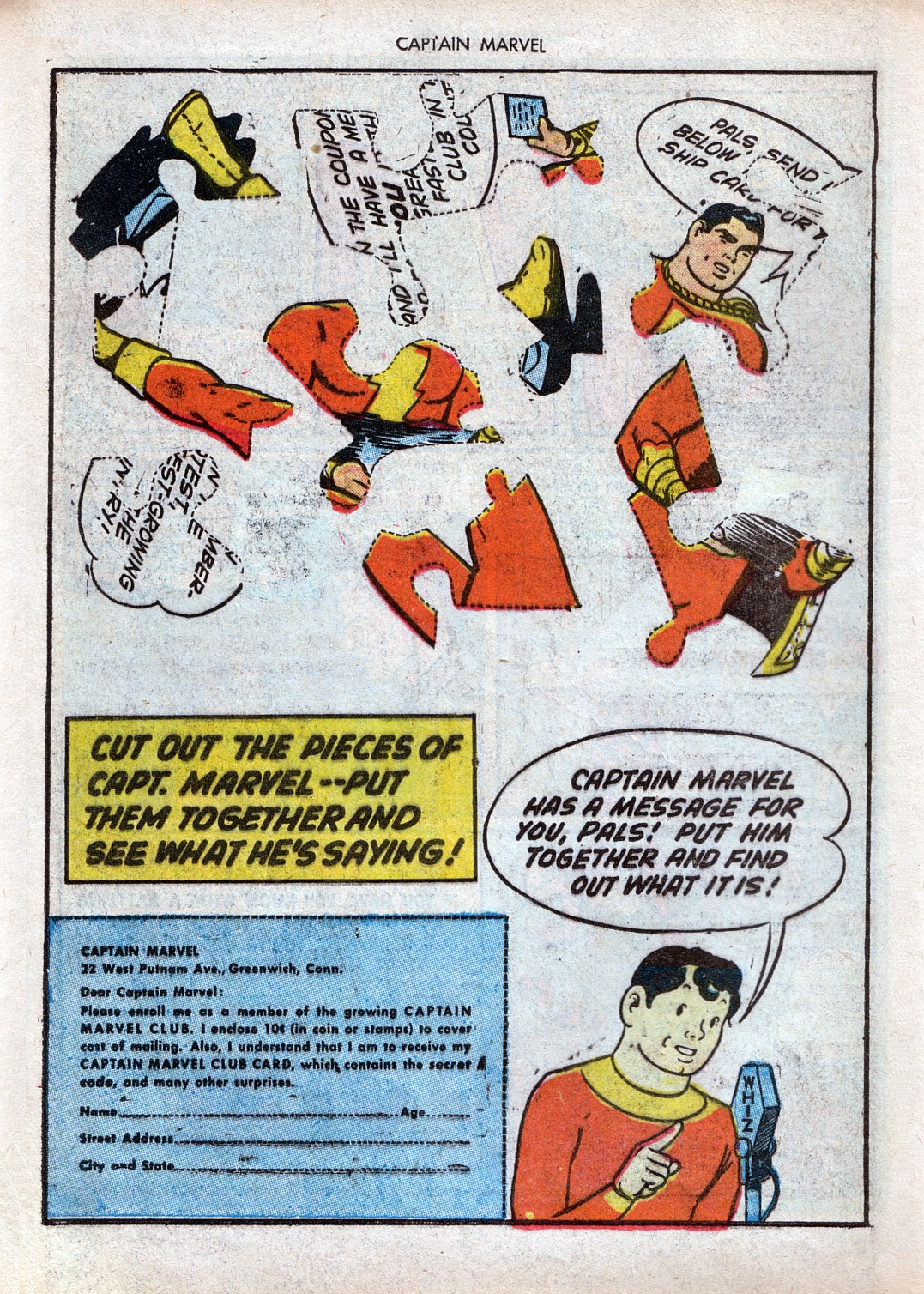 Read online Captain Marvel Adventures comic -  Issue #32 - 32