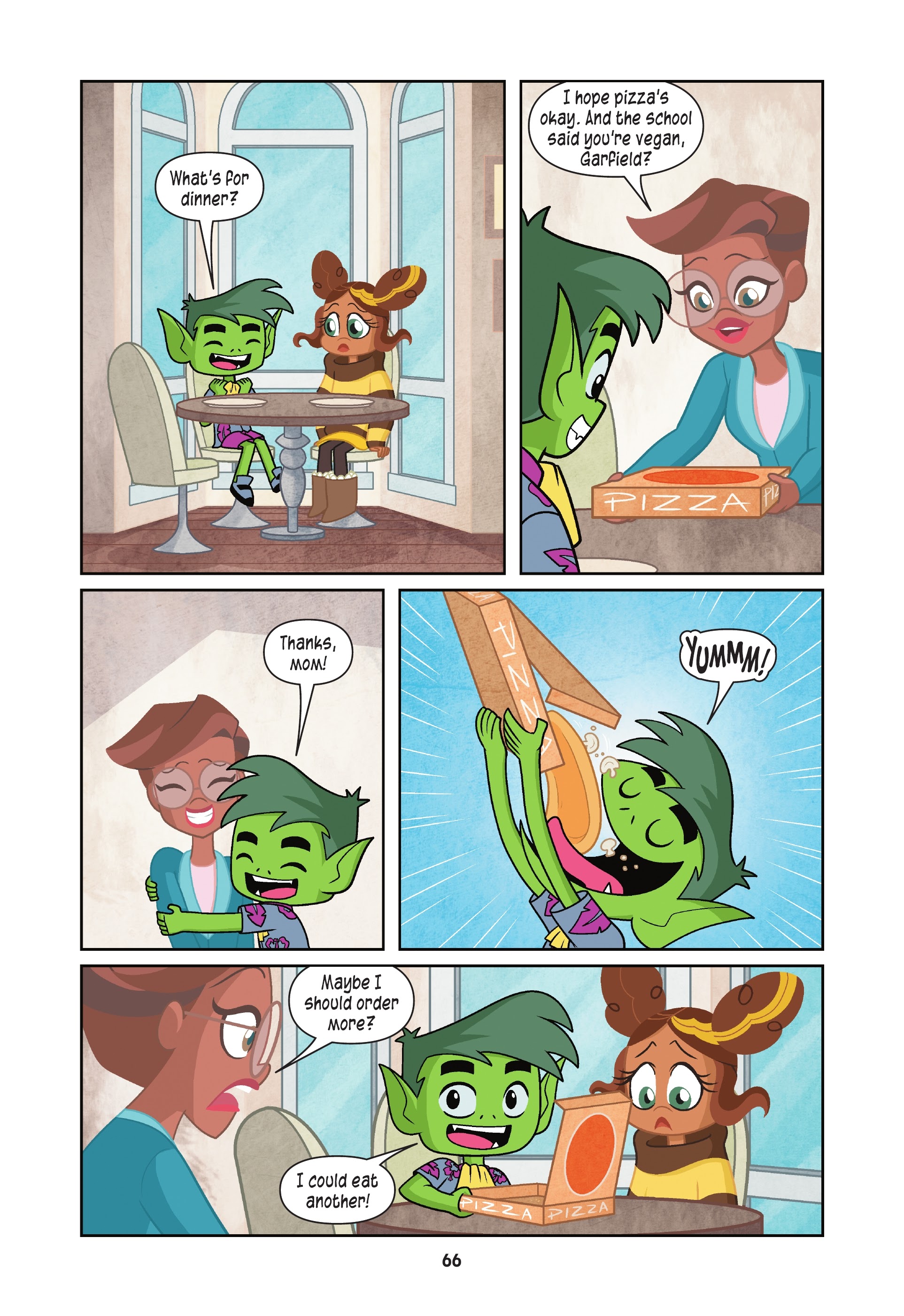 Read online Teen Titans Go!/DC Super Hero Girls: Exchange Students comic -  Issue # TPB (Part 1) - 65