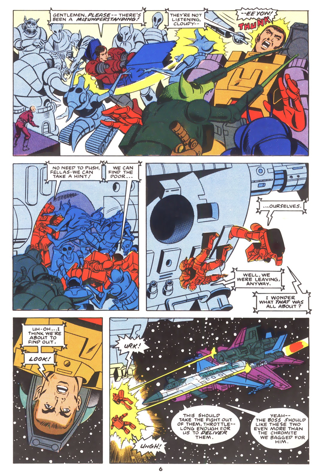 Read online The Transformers (UK) comic -  Issue #216 - 6