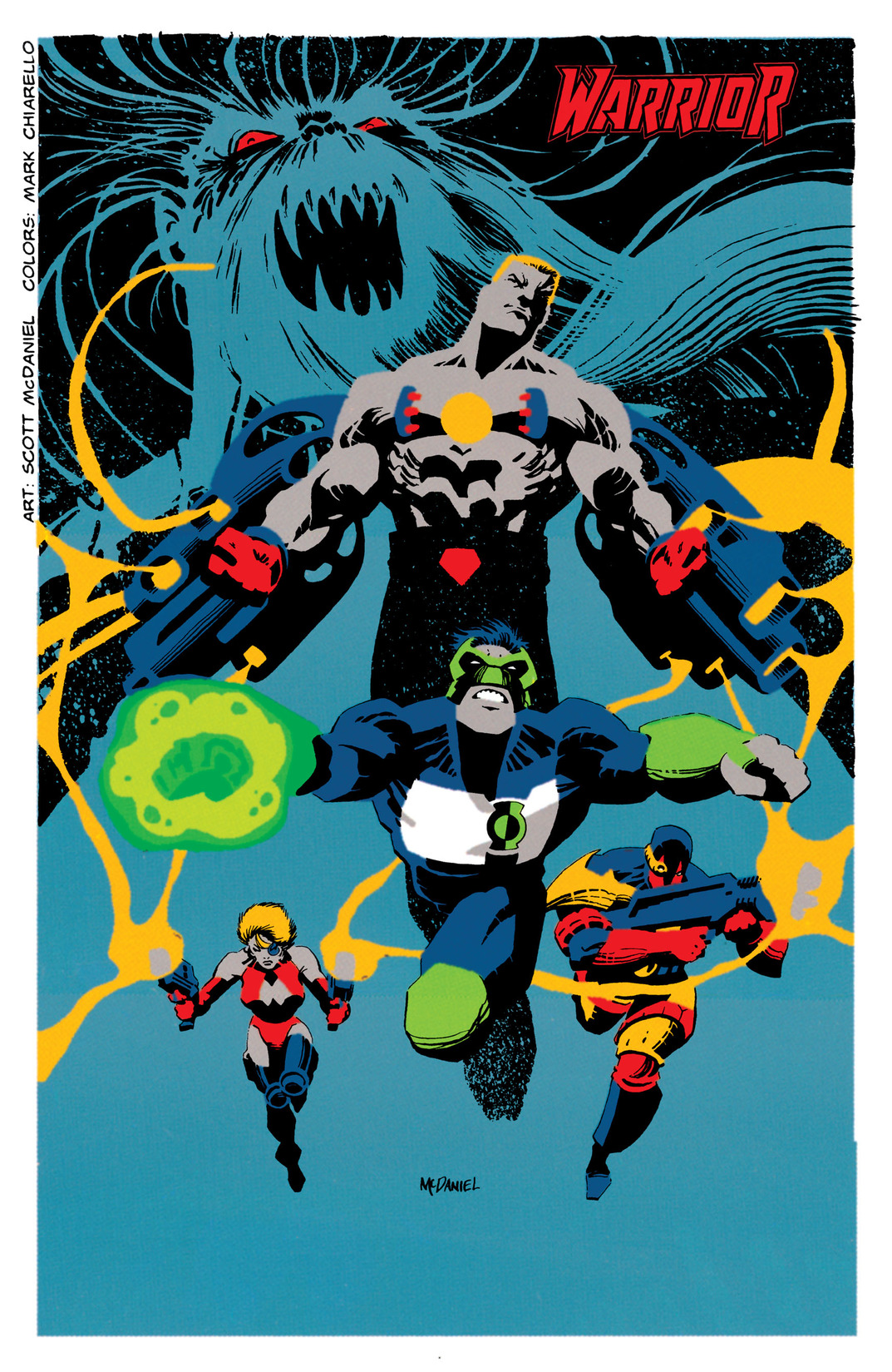 Read online Guy Gardner: Warrior comic -  Issue #25 - 36