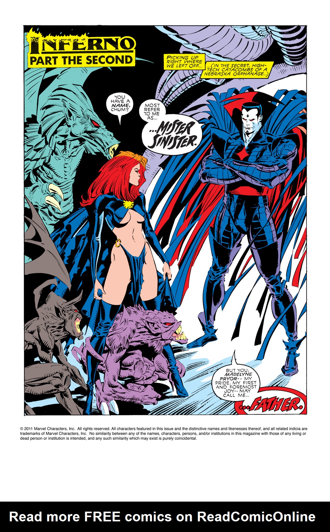 Read online X-Men: Inferno comic -  Issue # TPB Inferno - 305