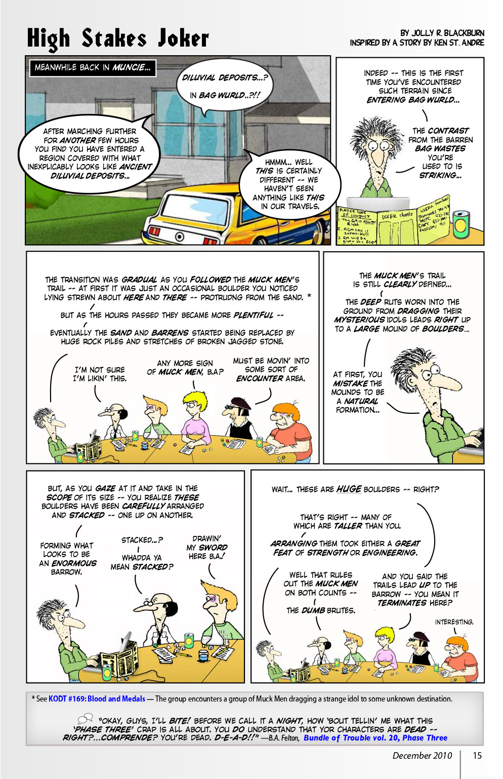 Read online Knights of the Dinner Table comic -  Issue #170 - 17