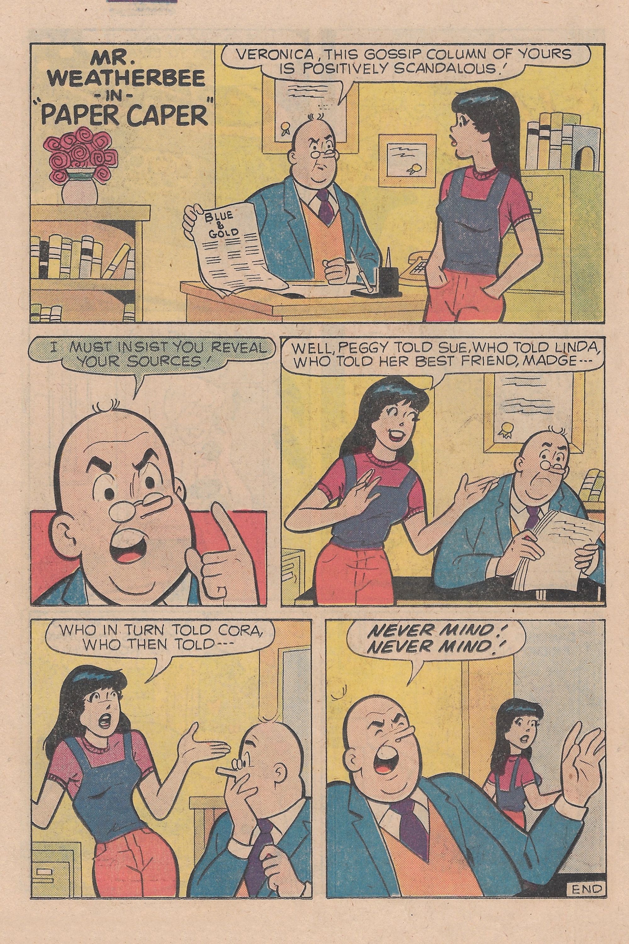 Read online Archie's Joke Book Magazine comic -  Issue #277 - 22