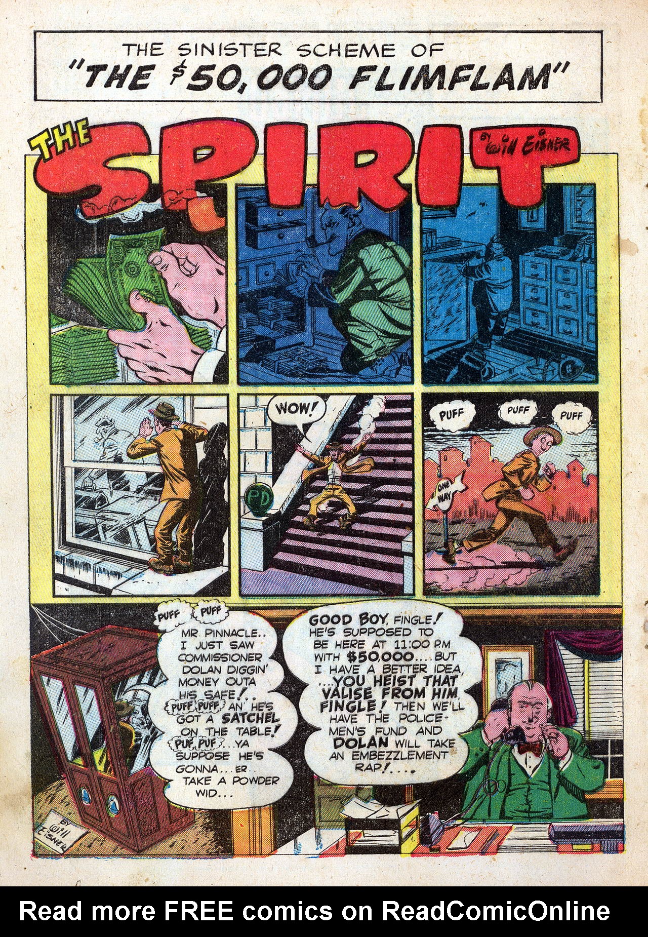 Read online The Spirit (1952) comic -  Issue #2 - 4