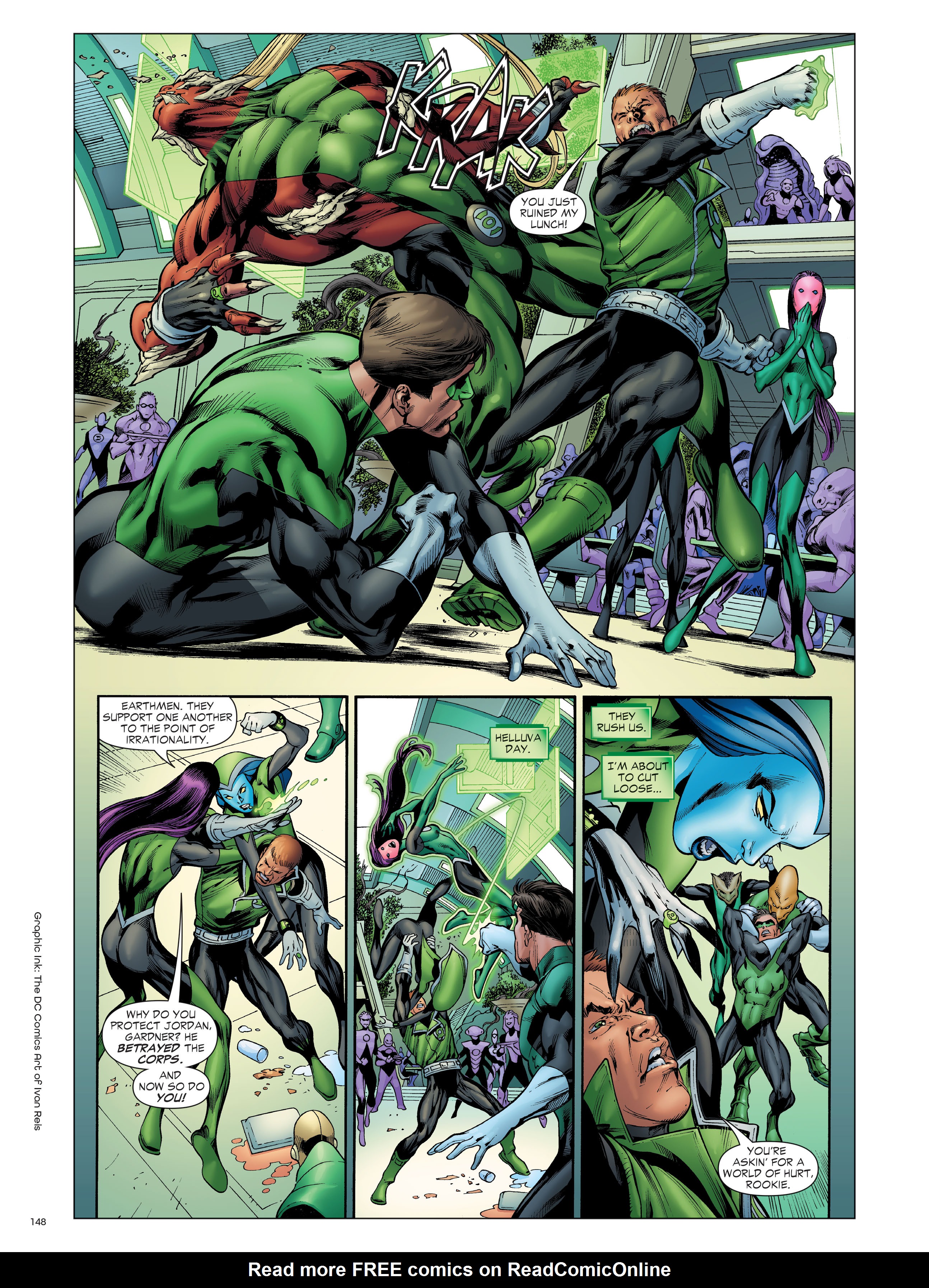 Read online Graphic Ink: The DC Comics Art of Ivan Reis comic -  Issue # TPB (Part 2) - 45